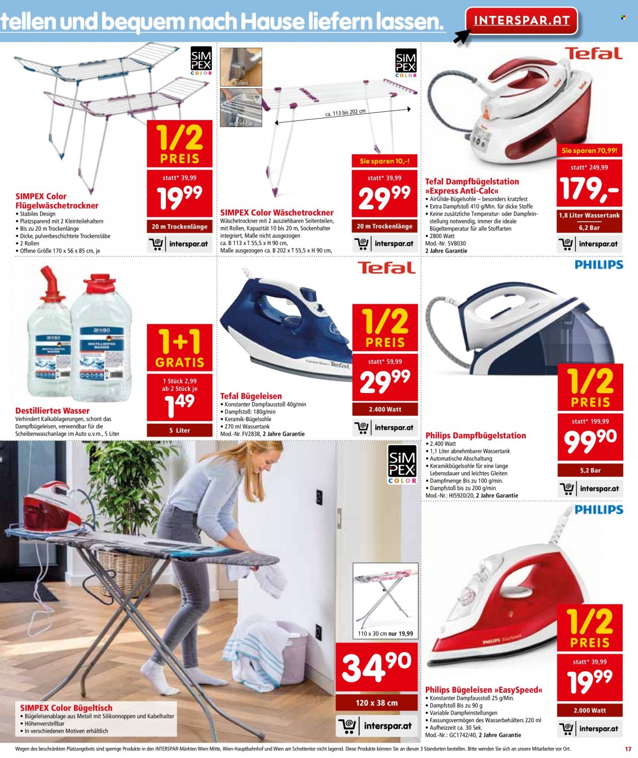 Angebote INTERSPAR - 3.1.2022 - 19.1.2022. Seite 17
