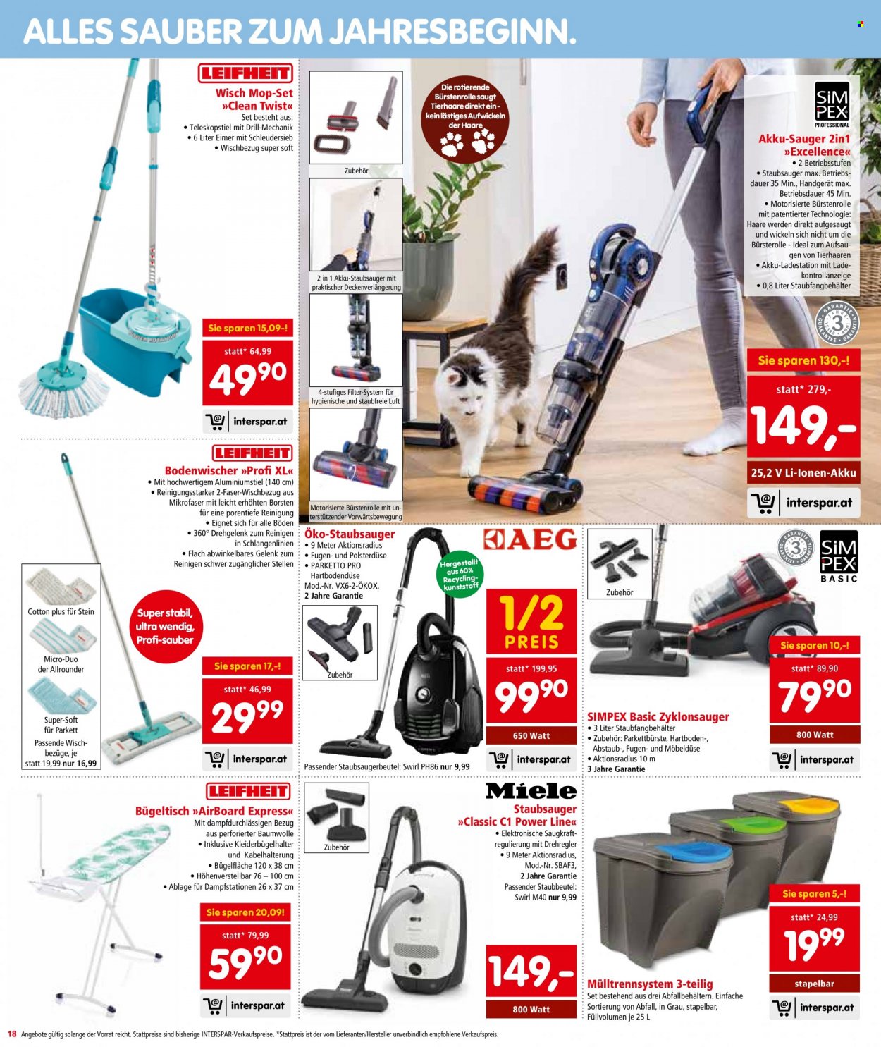 Angebote INTERSPAR - 3.1.2022 - 19.1.2022. Seite 18