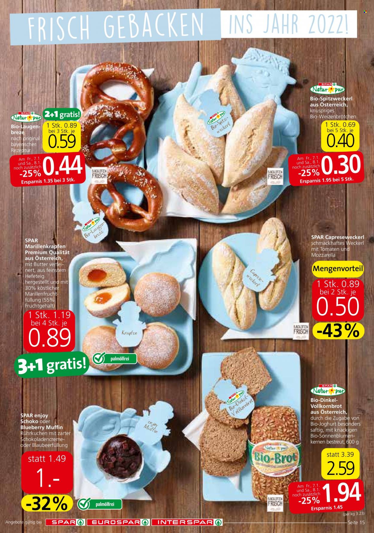 Angebote SPAR - 3.1.2022 - 19.1.2022. Seite 15