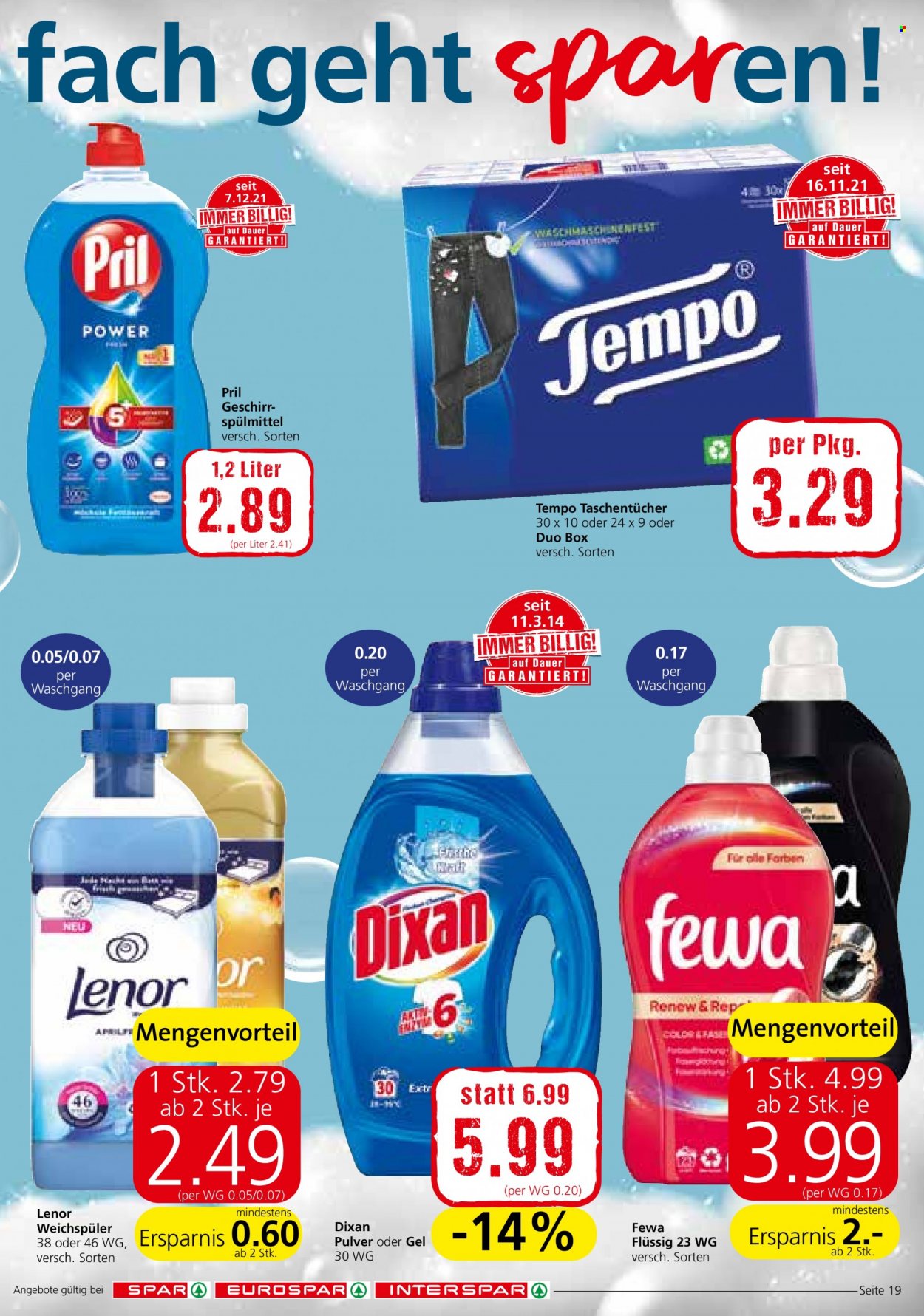 Angebote SPAR - 3.1.2022 - 19.1.2022. Seite 19