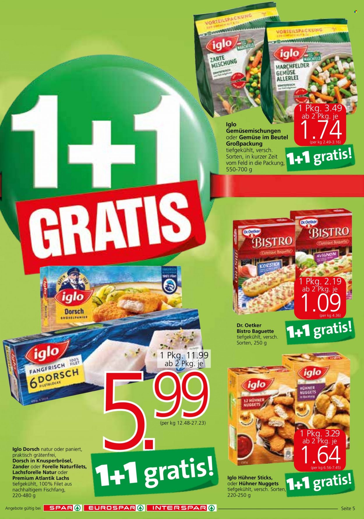 Angebote EUROSPAR - 3.1.2022 - 19.1.2022. Seite 5