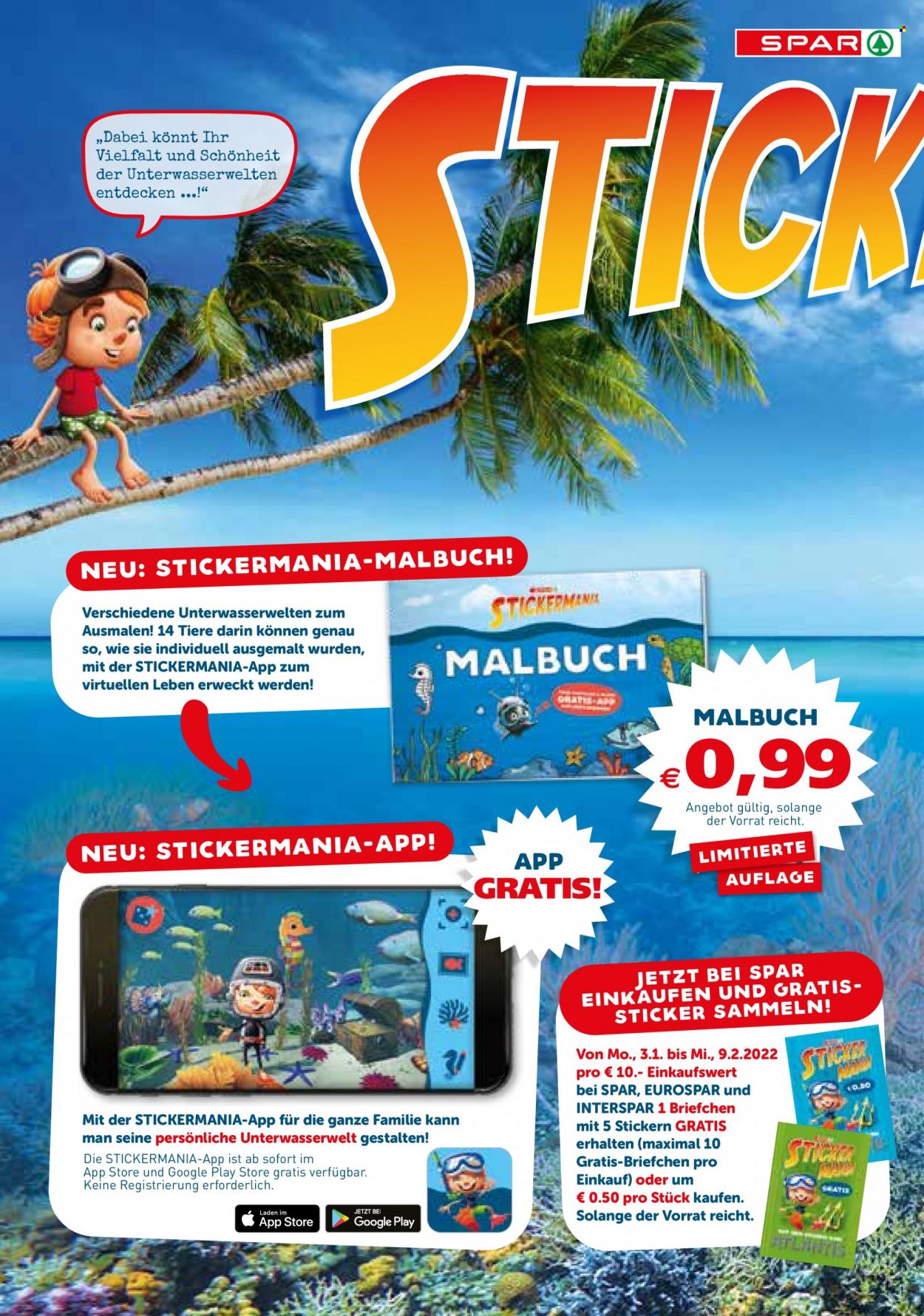 Angebote EUROSPAR - 3.1.2022 - 19.1.2022. Seite 10