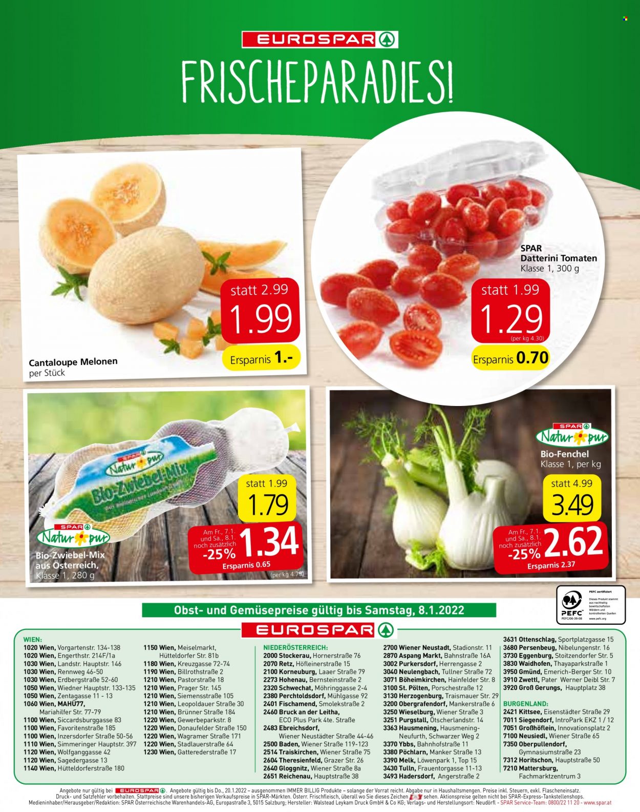 Angebote EUROSPAR - 3.1.2022 - 19.1.2022. Seite 16