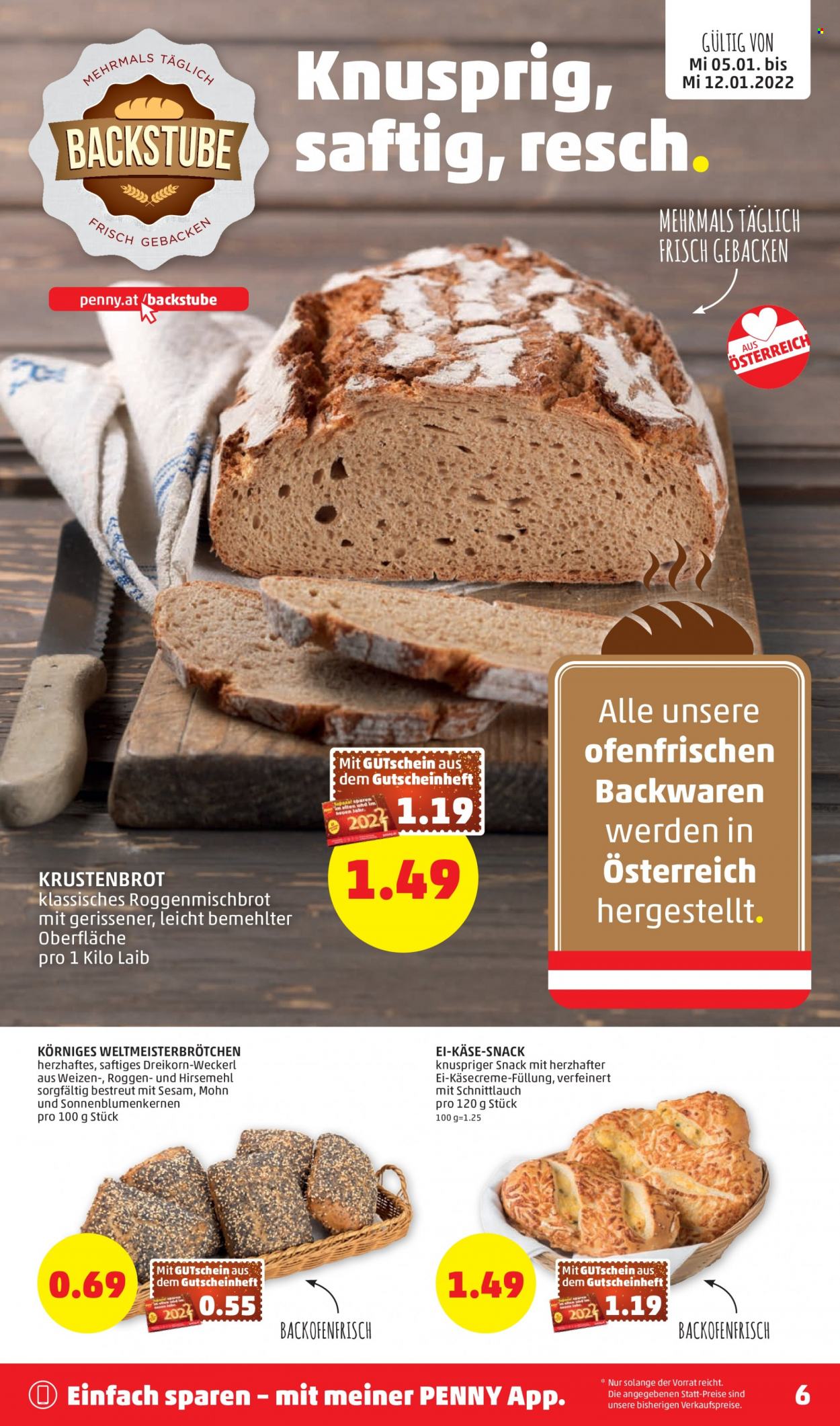 Angebote Penny - 5.1.2022 - 12.1.2022. Seite 6
