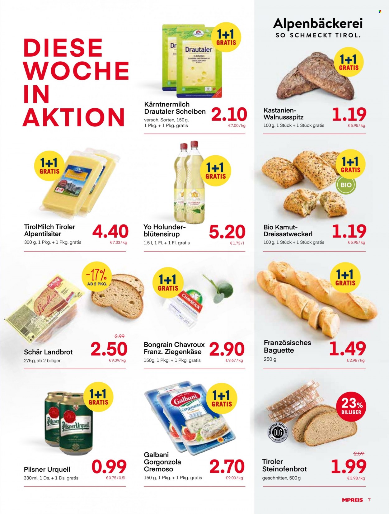 Angebote MPREIS - 3.1.2022 - 9.1.2022. Seite 7