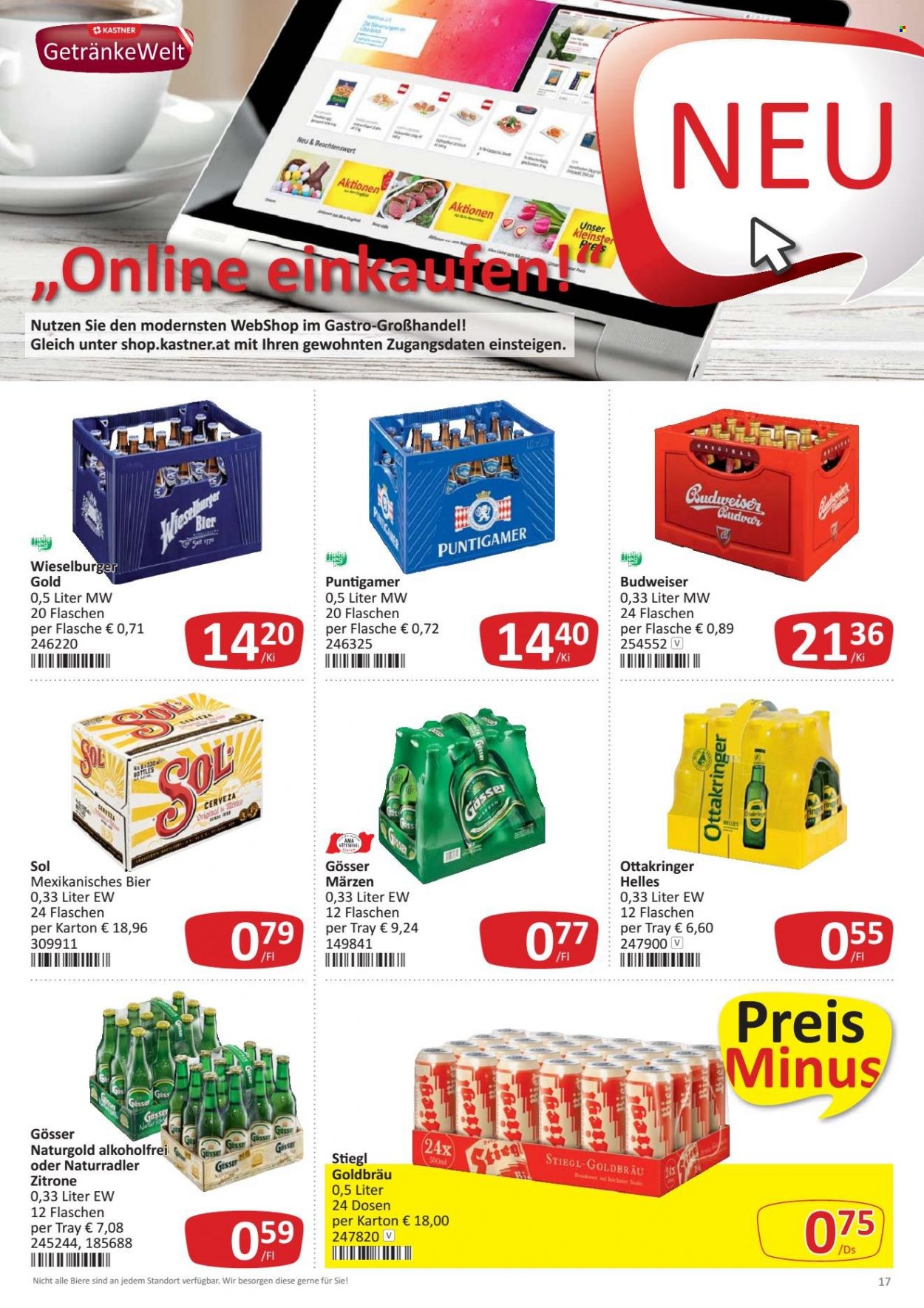 Angebote KASTNER - 17.1.2022 - 29.1.2022. Seite 17