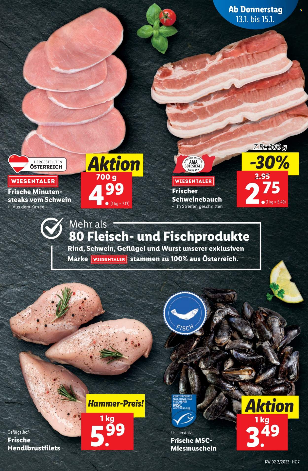 Angebote Lidl - 13.1.2022 - 19.1.2022. Seite 7