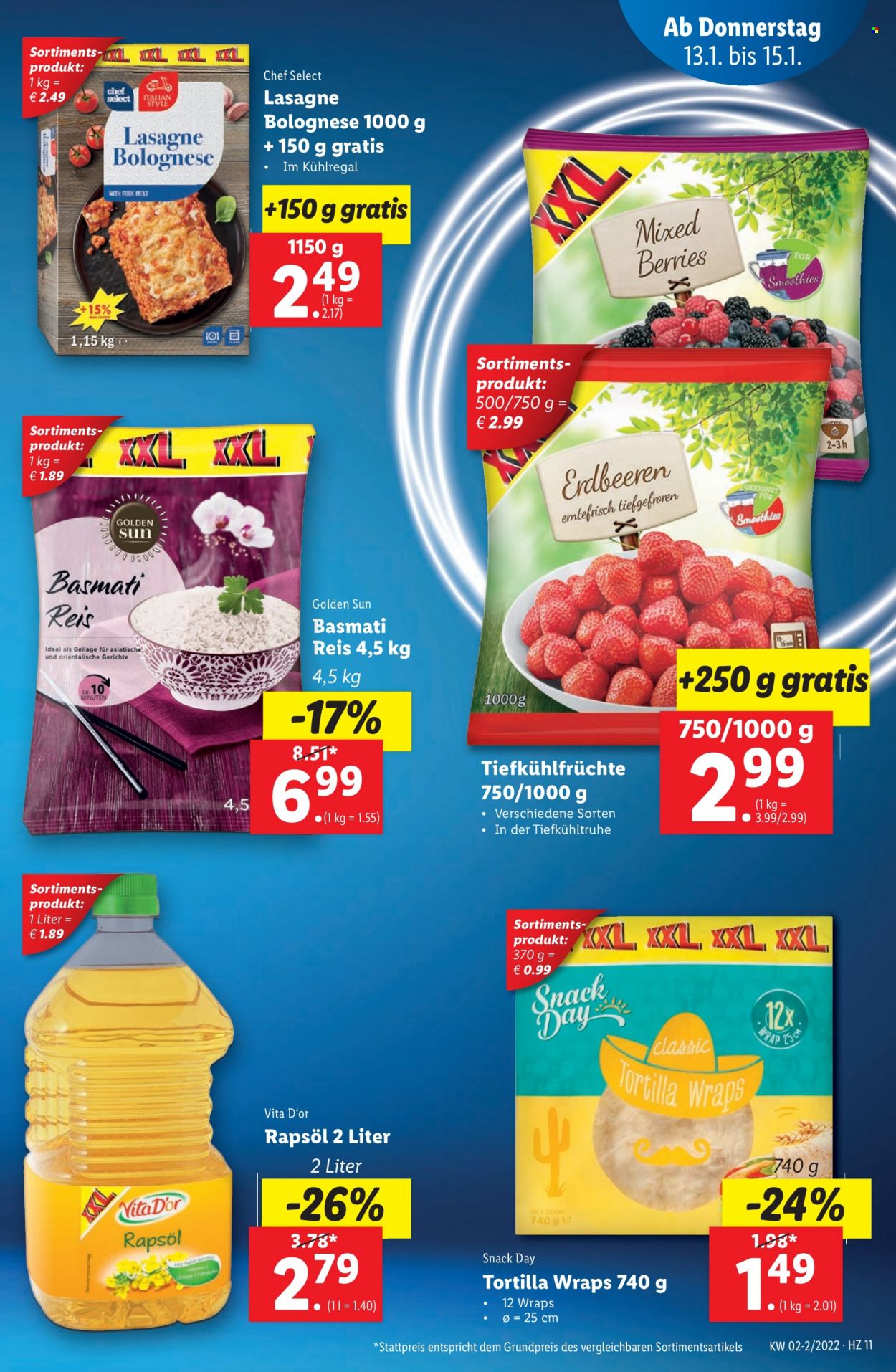 Angebote Lidl - 13.1.2022 - 19.1.2022. Seite 11