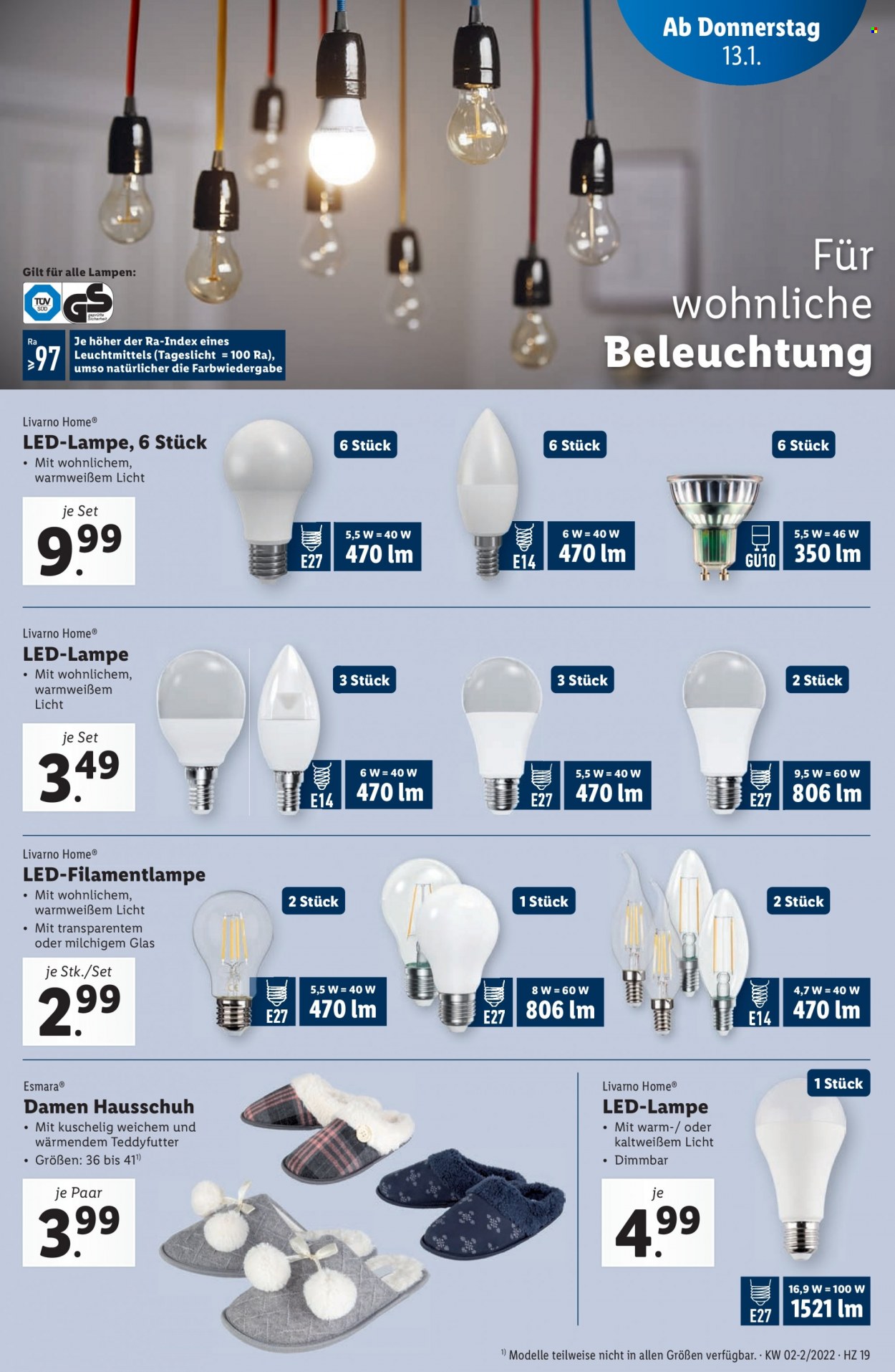 Angebote Lidl - 13.1.2022 - 19.1.2022. Seite 19