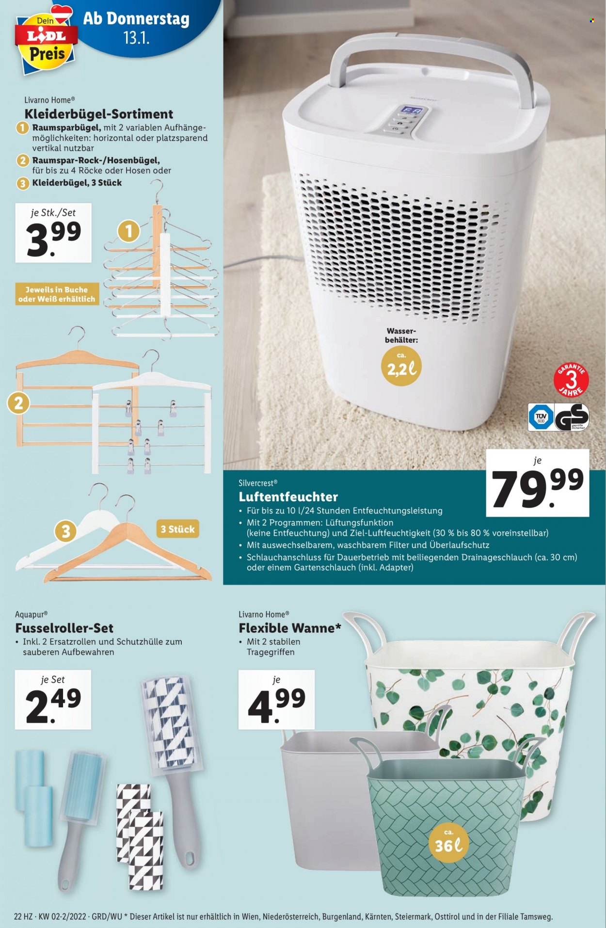 Angebote Lidl - 13.1.2022 - 19.1.2022. Seite 22