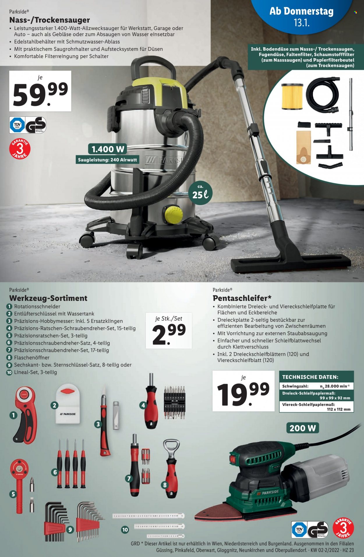 Angebote Lidl - 13.1.2022 - 19.1.2022. Seite 23