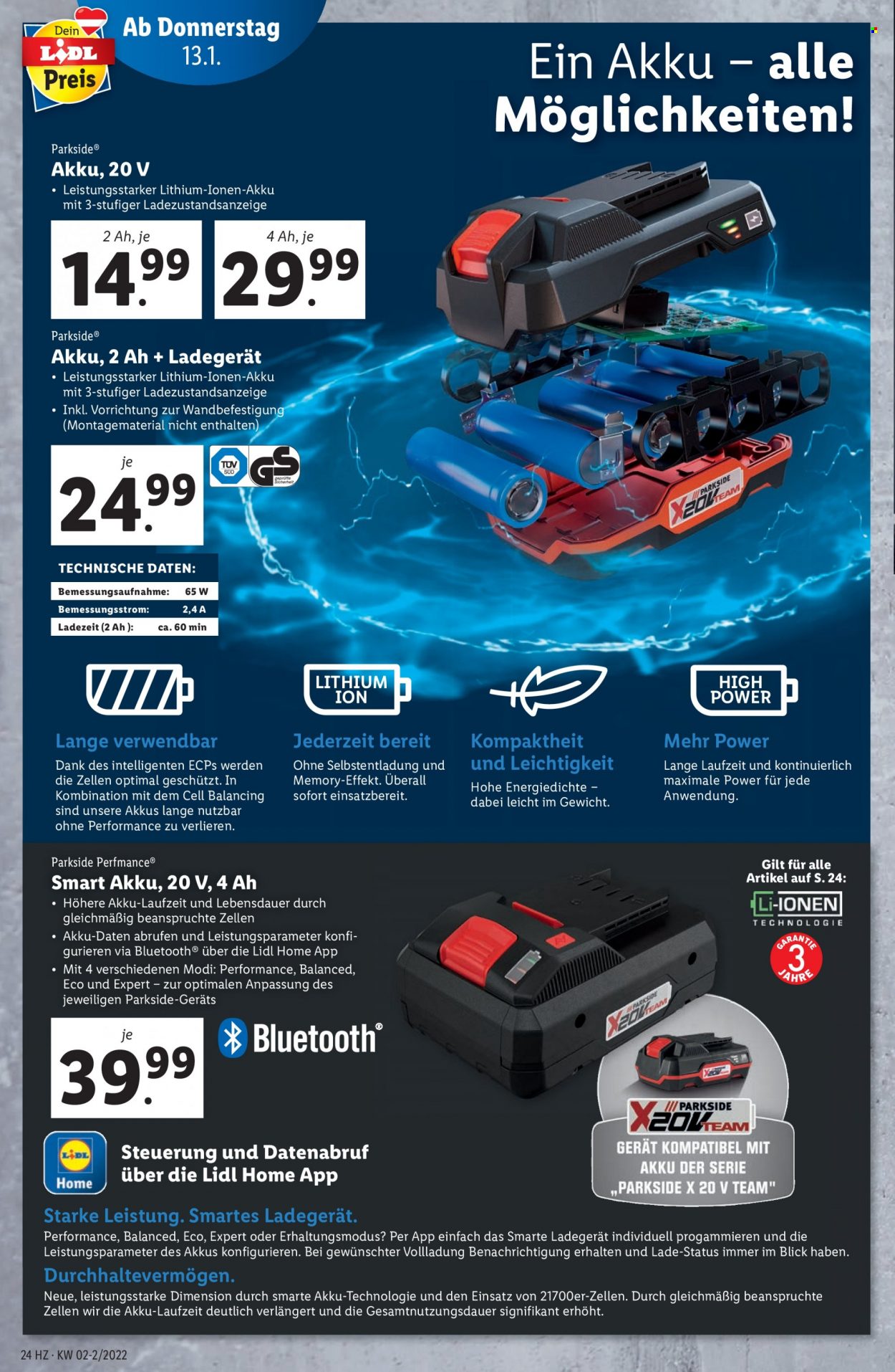 Angebote Lidl - 13.1.2022 - 19.1.2022. Seite 24