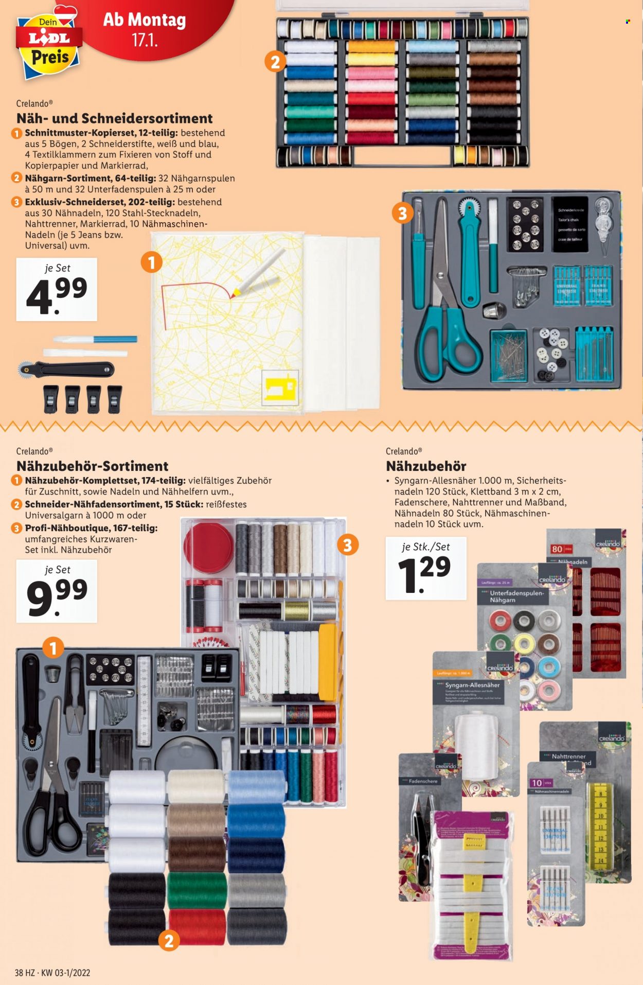 Angebote Lidl - 13.1.2022 - 19.1.2022. Seite 38