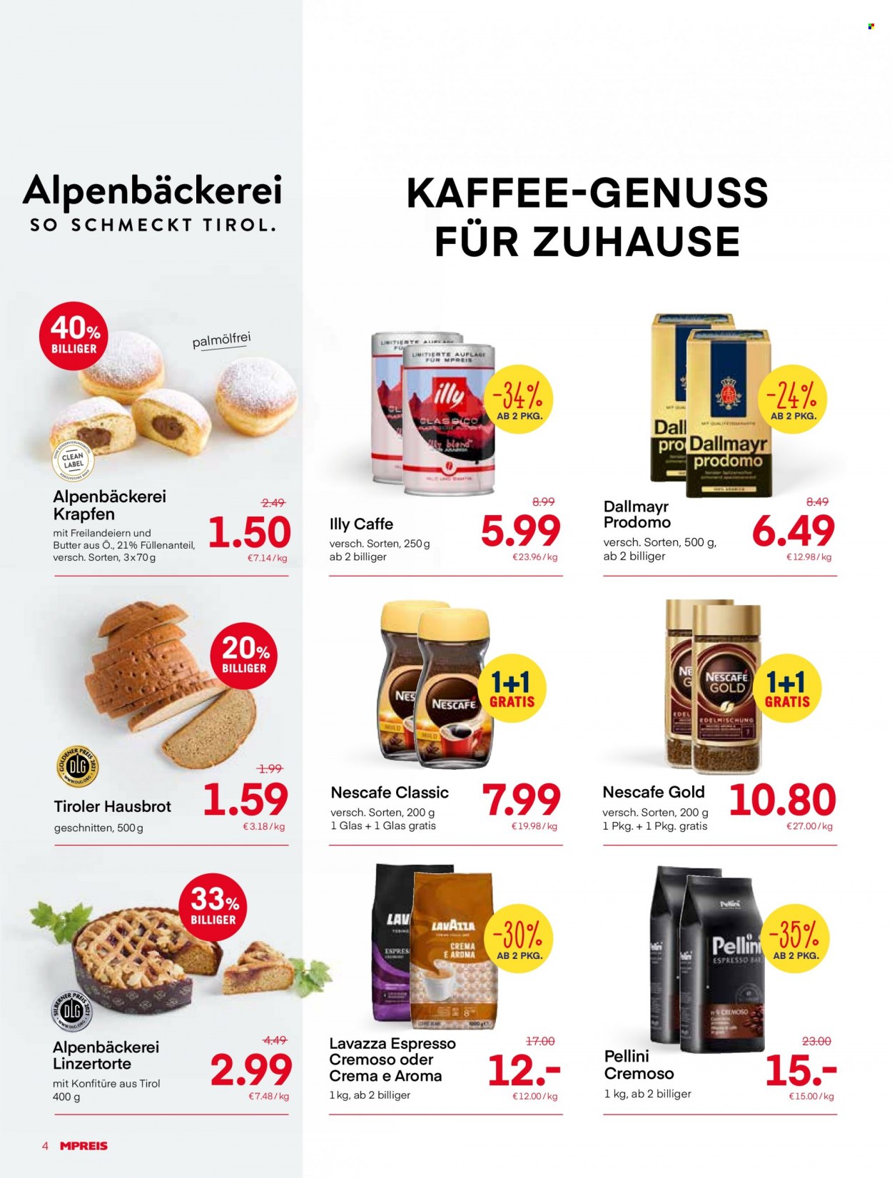 Angebote MPREIS - 10.1.2022 - 16.1.2022. Seite 4