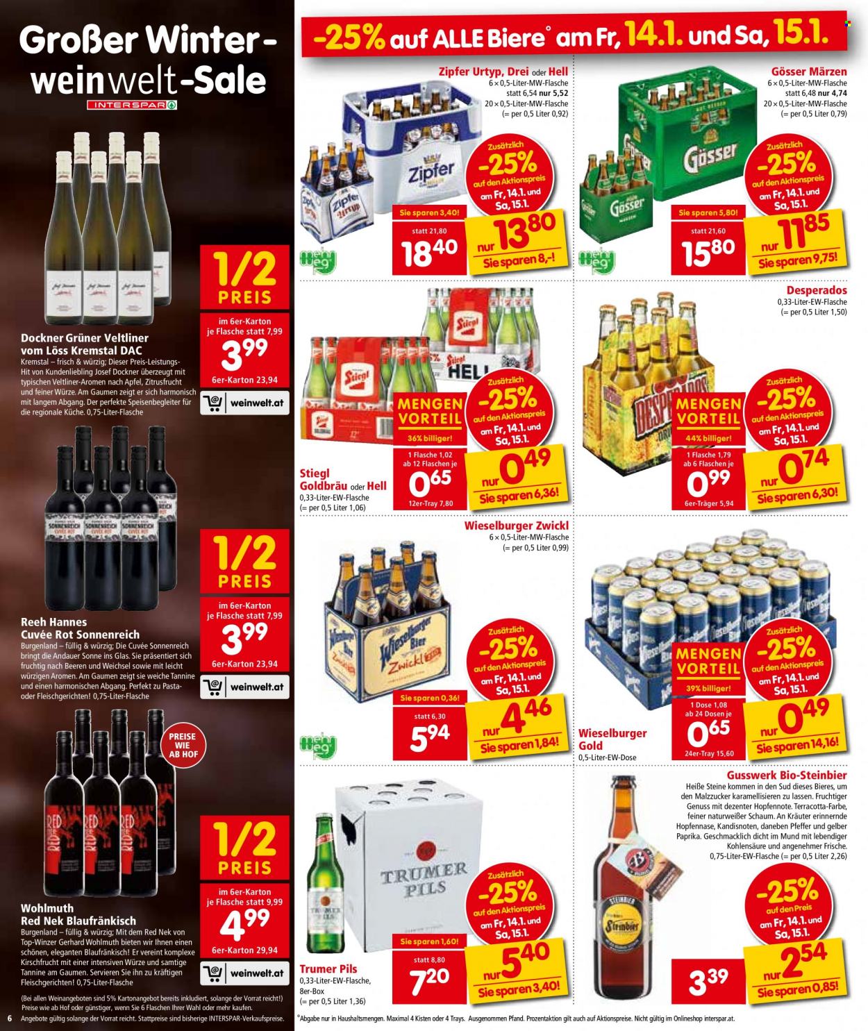 Angebote INTERSPAR - 13.1.2022 - 19.1.2022. Seite 6