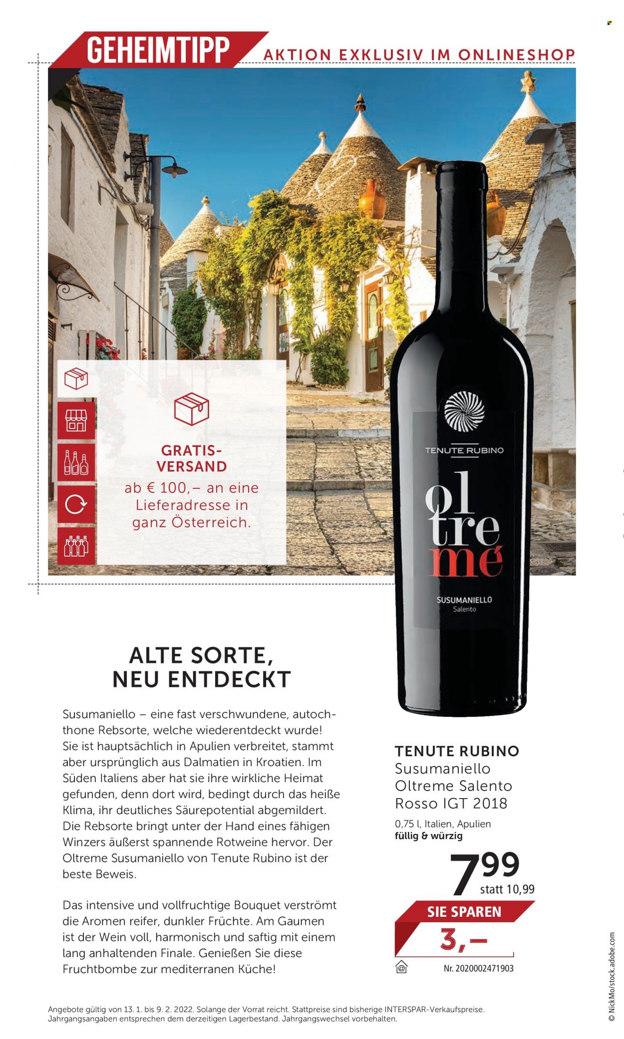 Angebote INTERSPAR - 13.1.2022 - 9.2.2022. Seite 2