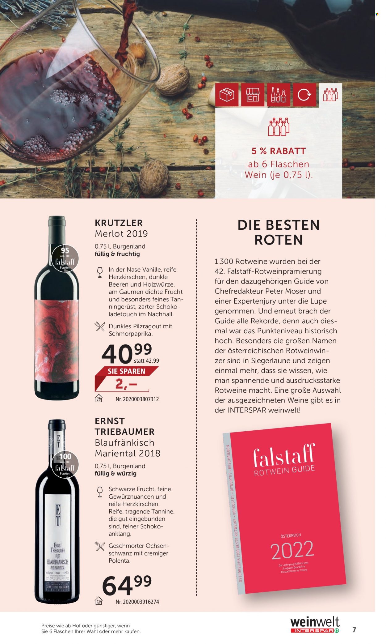 Angebote INTERSPAR - 13.1.2022 - 9.2.2022. Seite 7