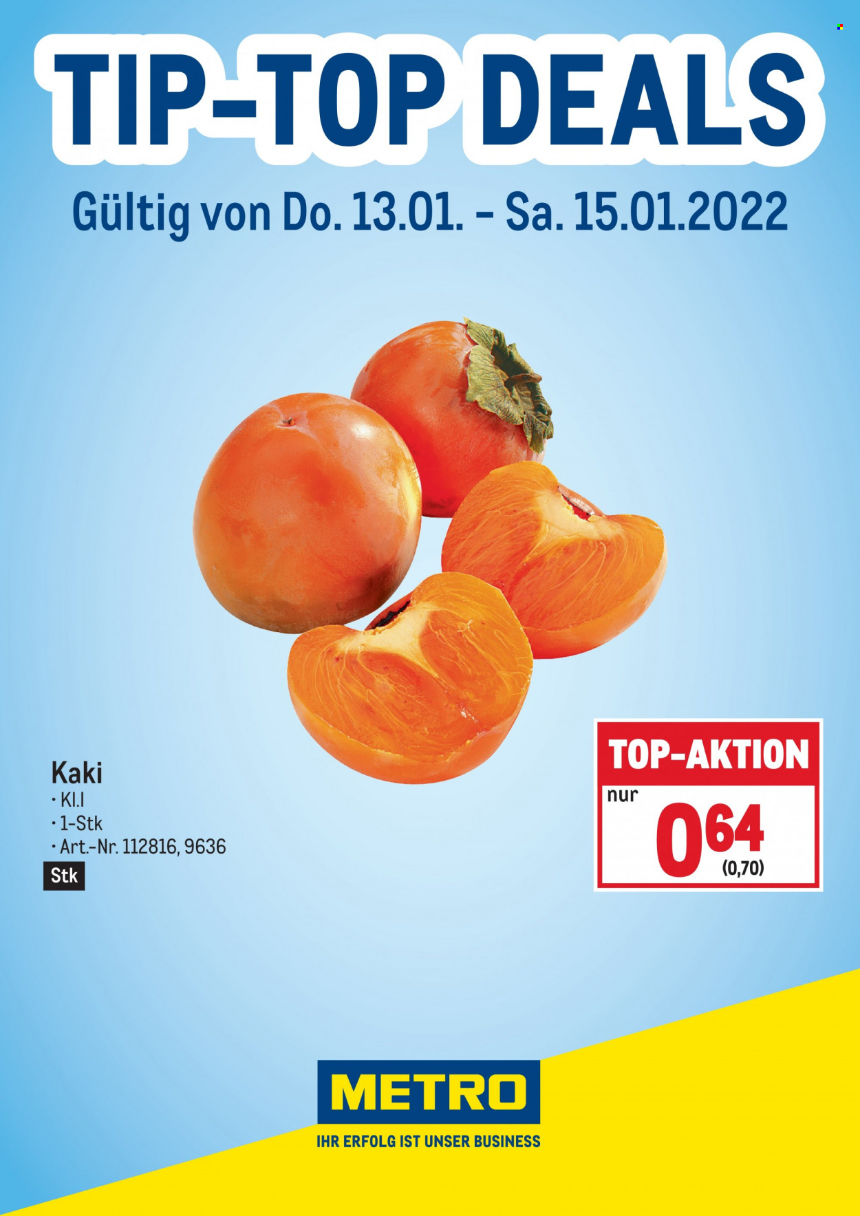 Angebote Metro - 13.1.2022 - 15.1.2022. Seite 3
