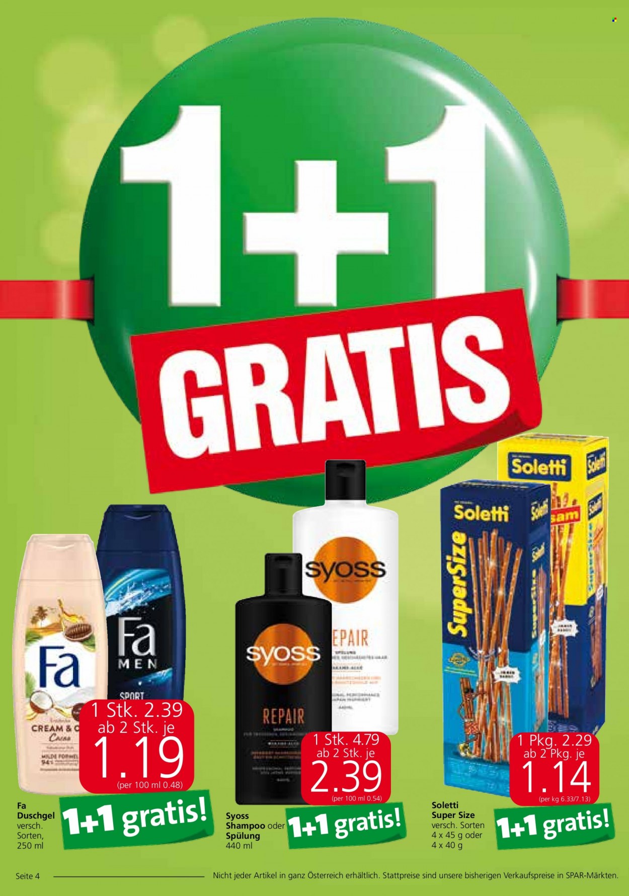 Angebote SPAR - 13.1.2022 - 19.1.2022. Seite 4