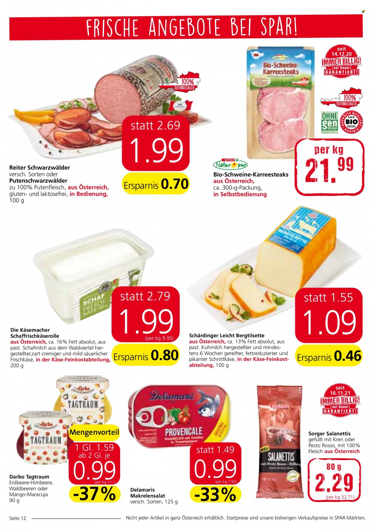 Angebote SPAR - 13.1.2022 - 19.1.2022. Seite 12