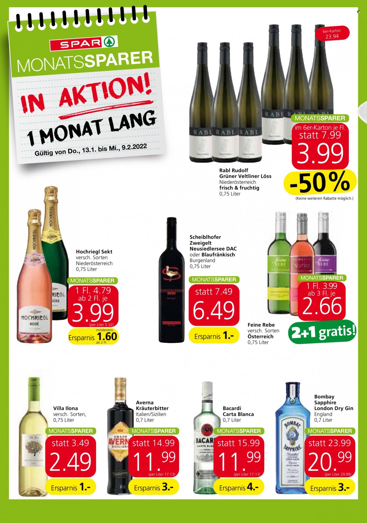 Angebote SPAR - 13.1.2022 - 19.1.2022. Seite 16