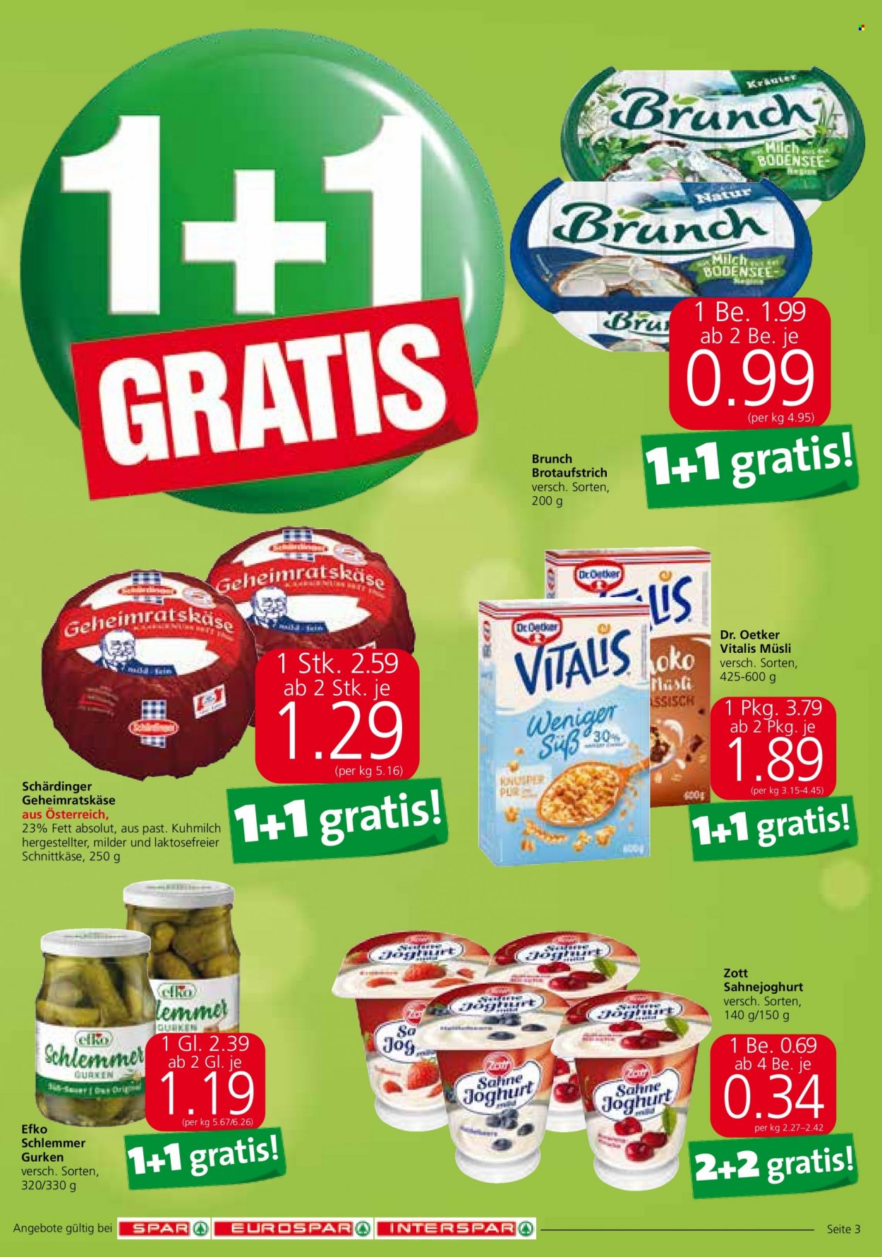 Angebote EUROSPAR - 13.1.2022 - 19.1.2022. Seite 3