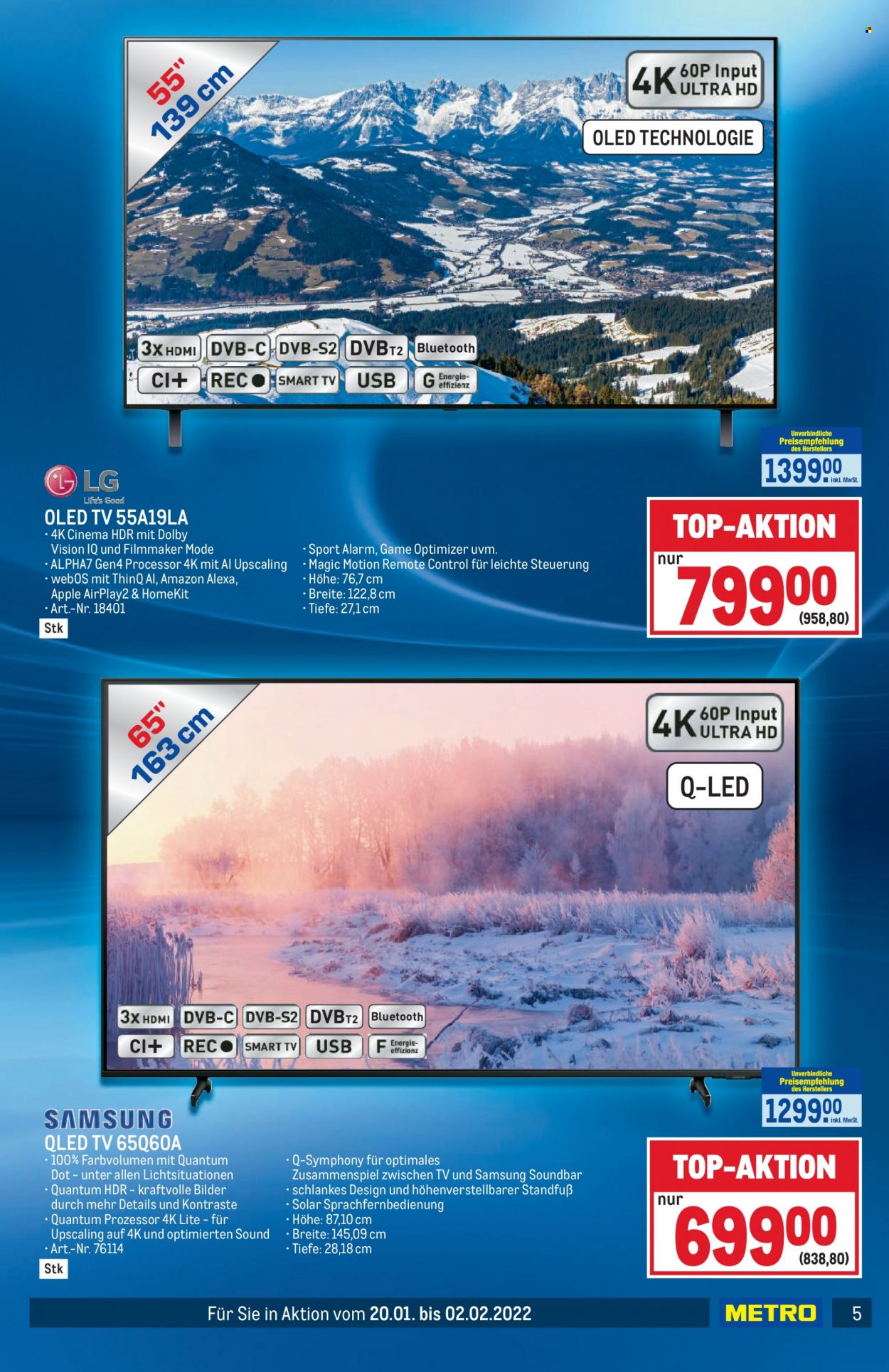 Angebote Metro - 20.1.2022 - 2.2.2022. Seite 5