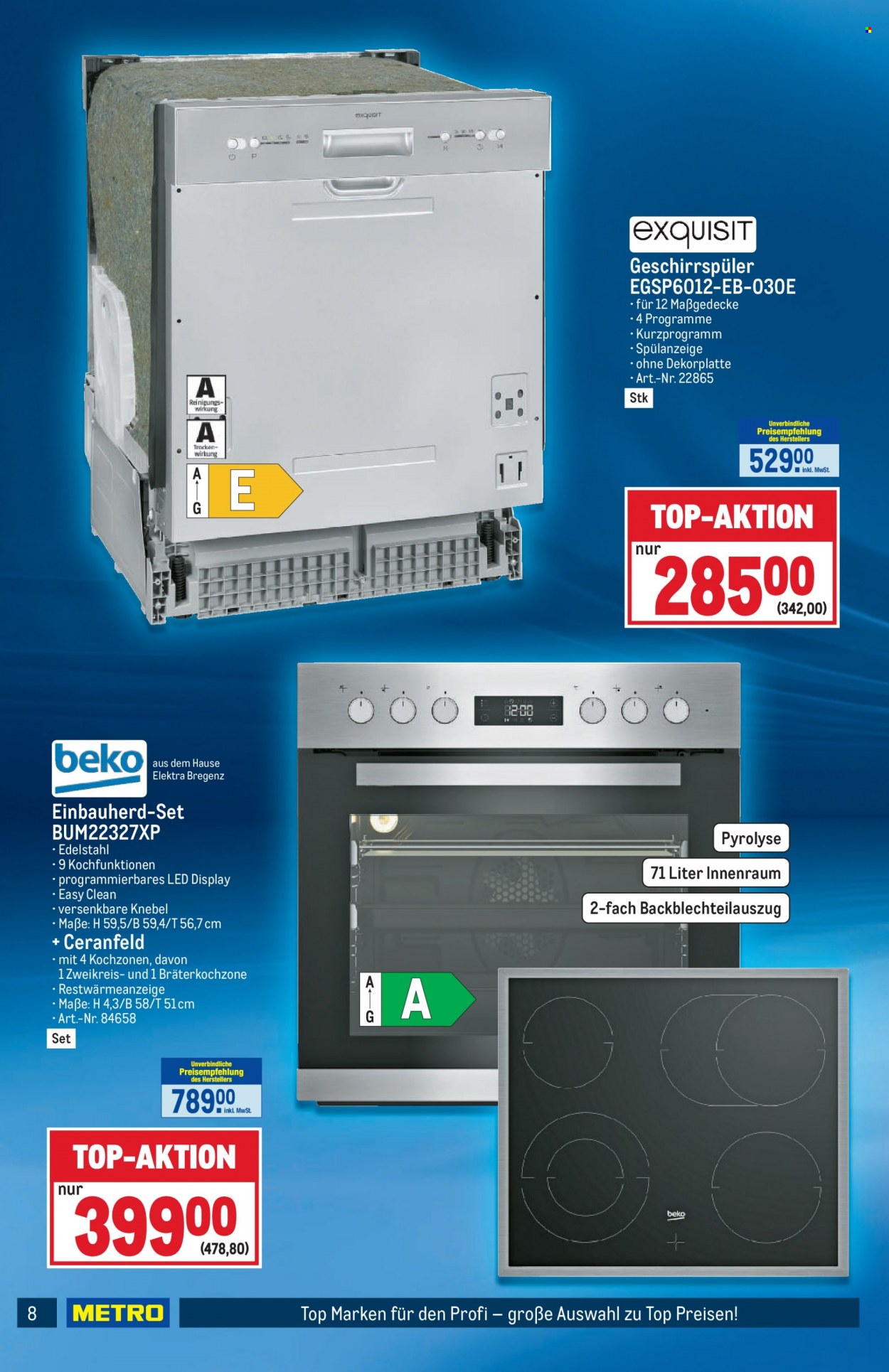 Angebote Metro - 20.1.2022 - 2.2.2022. Seite 8
