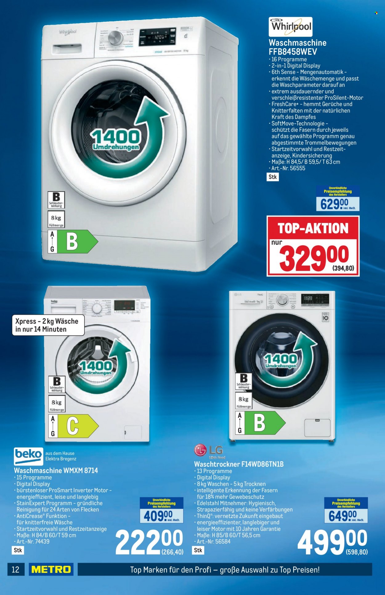 Angebote Metro - 20.1.2022 - 2.2.2022. Seite 12