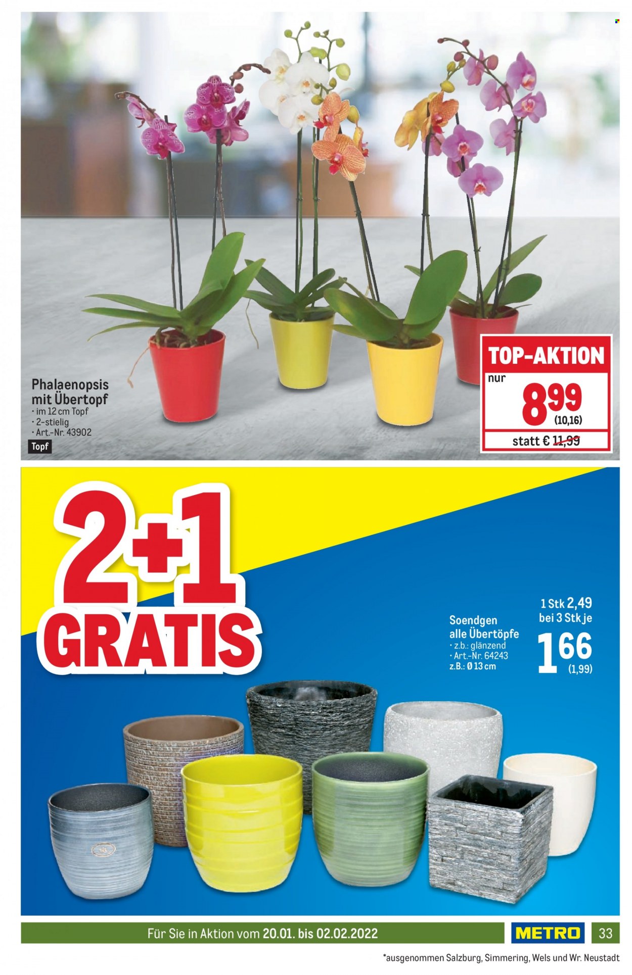 Angebote Metro - 20.1.2022 - 2.2.2022. Seite 33