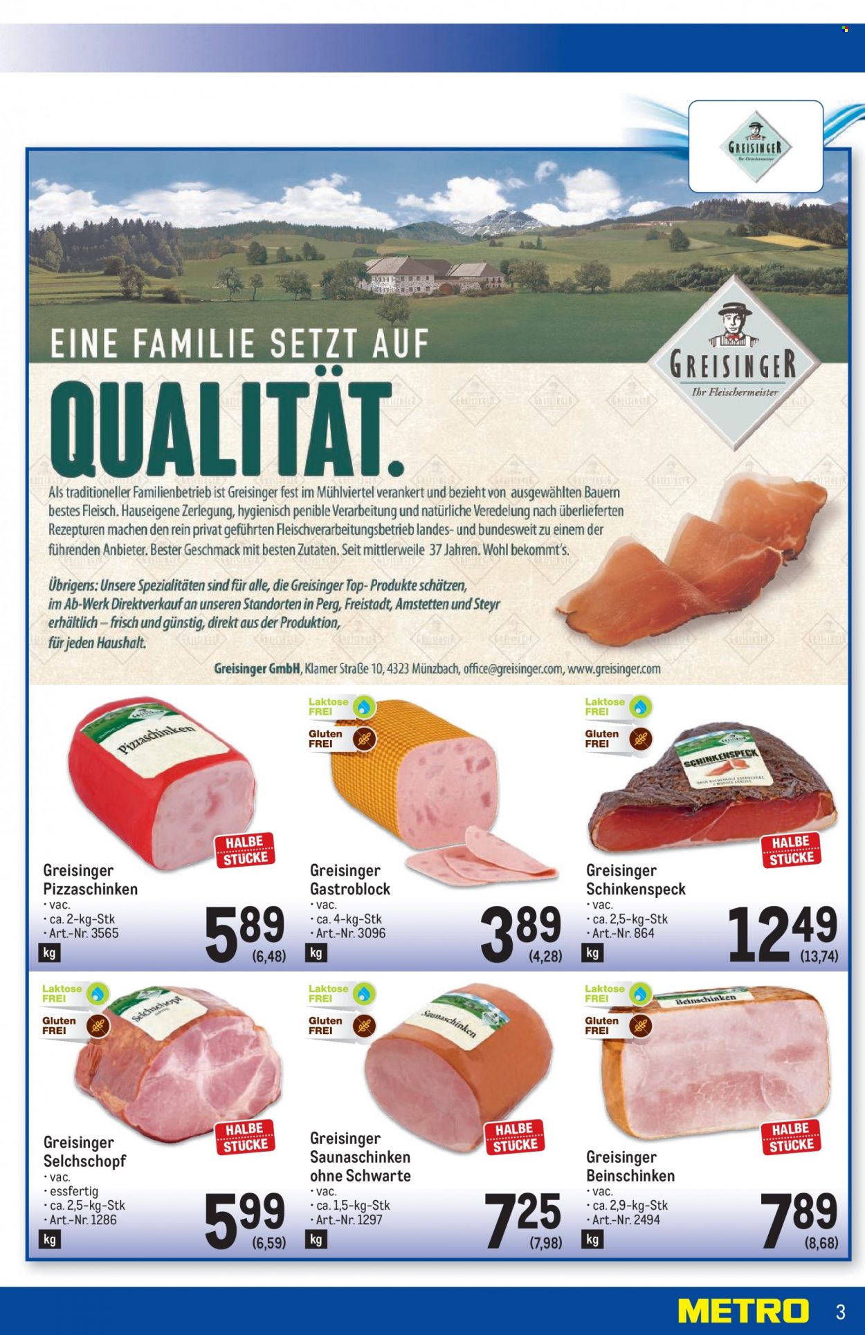 Angebote Metro - 20.1.2022 - 2.2.2022. Seite 3