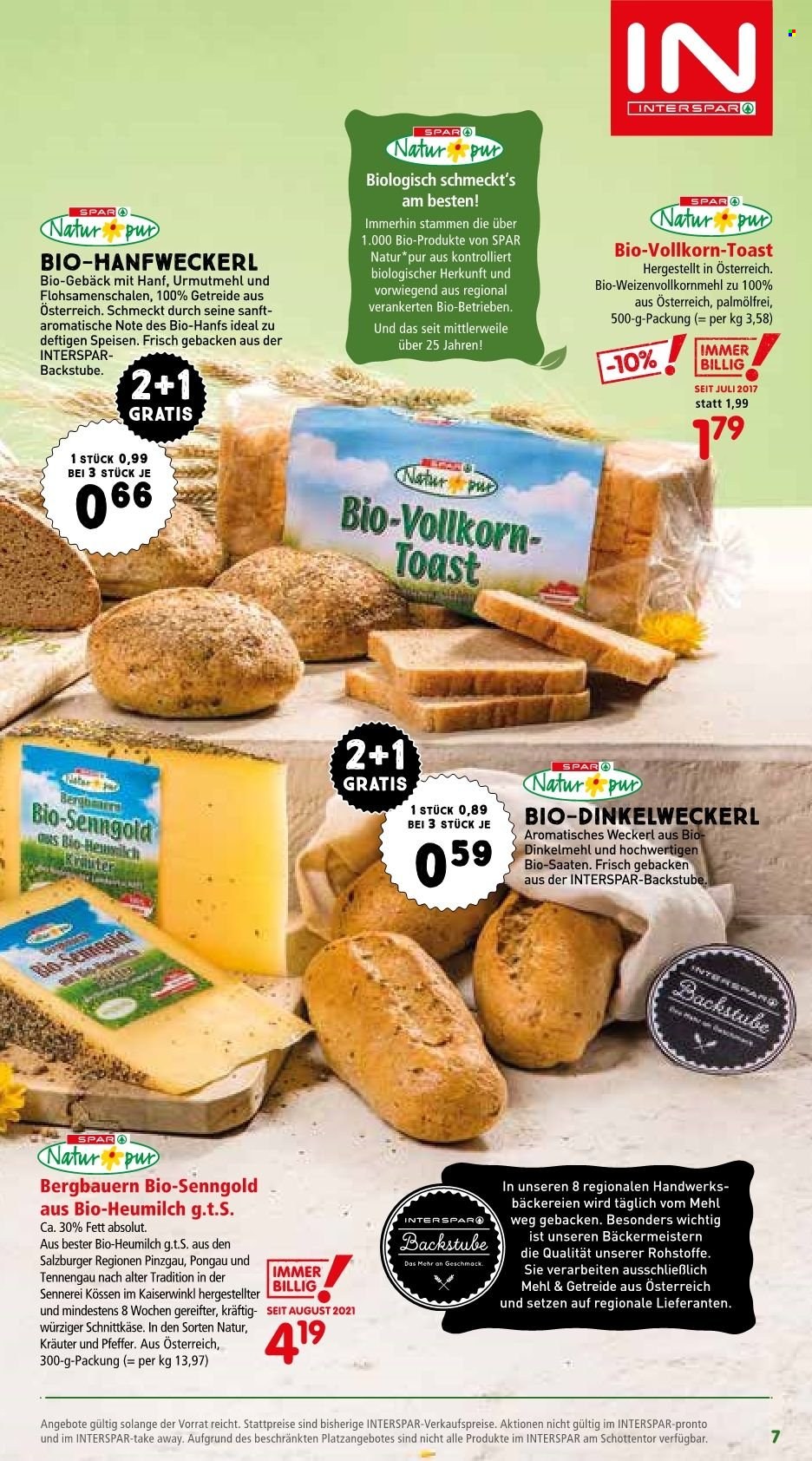 Angebote INTERSPAR - 17.1.2022 - 2.2.2022. Seite 7