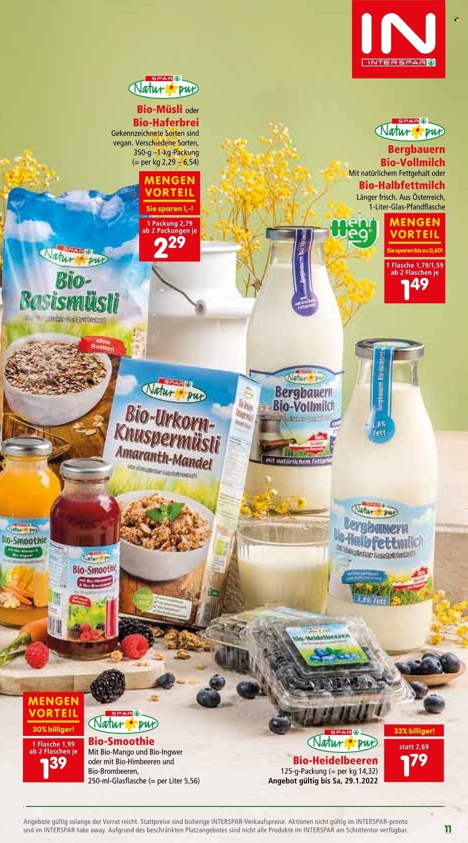 Angebote INTERSPAR - 17.1.2022 - 2.2.2022. Seite 11