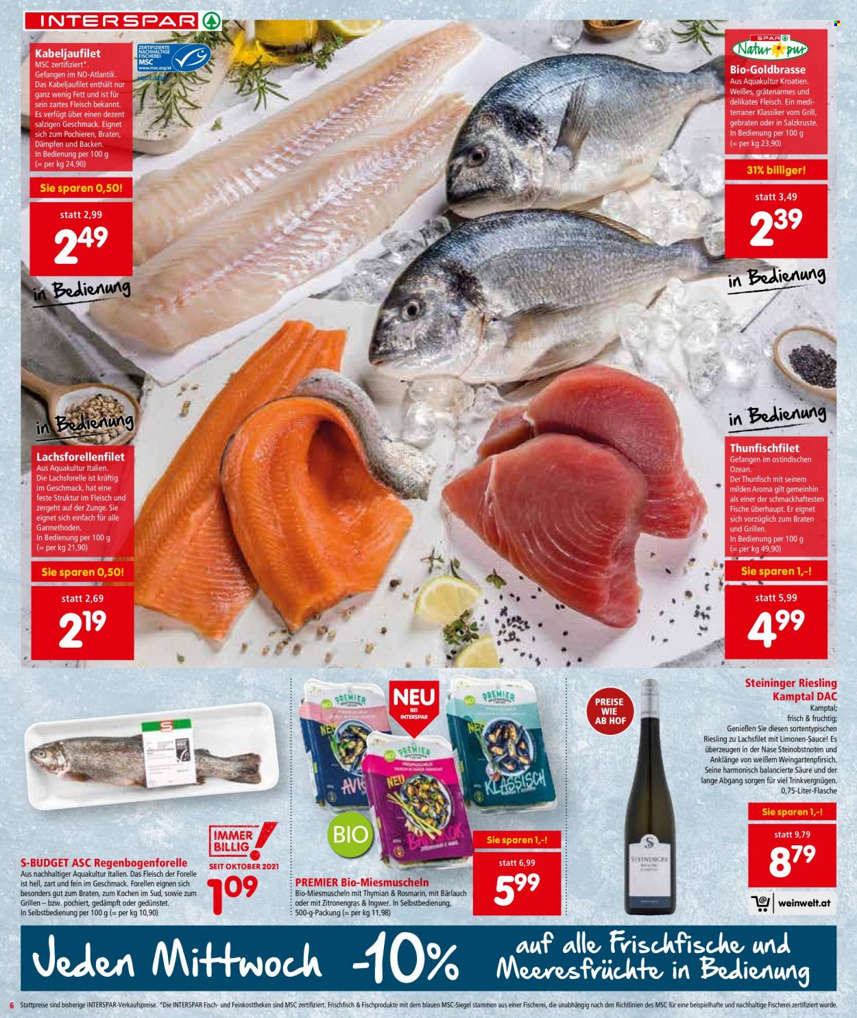 Angebote INTERSPAR - 20.1.2022 - 2.2.2022. Seite 6