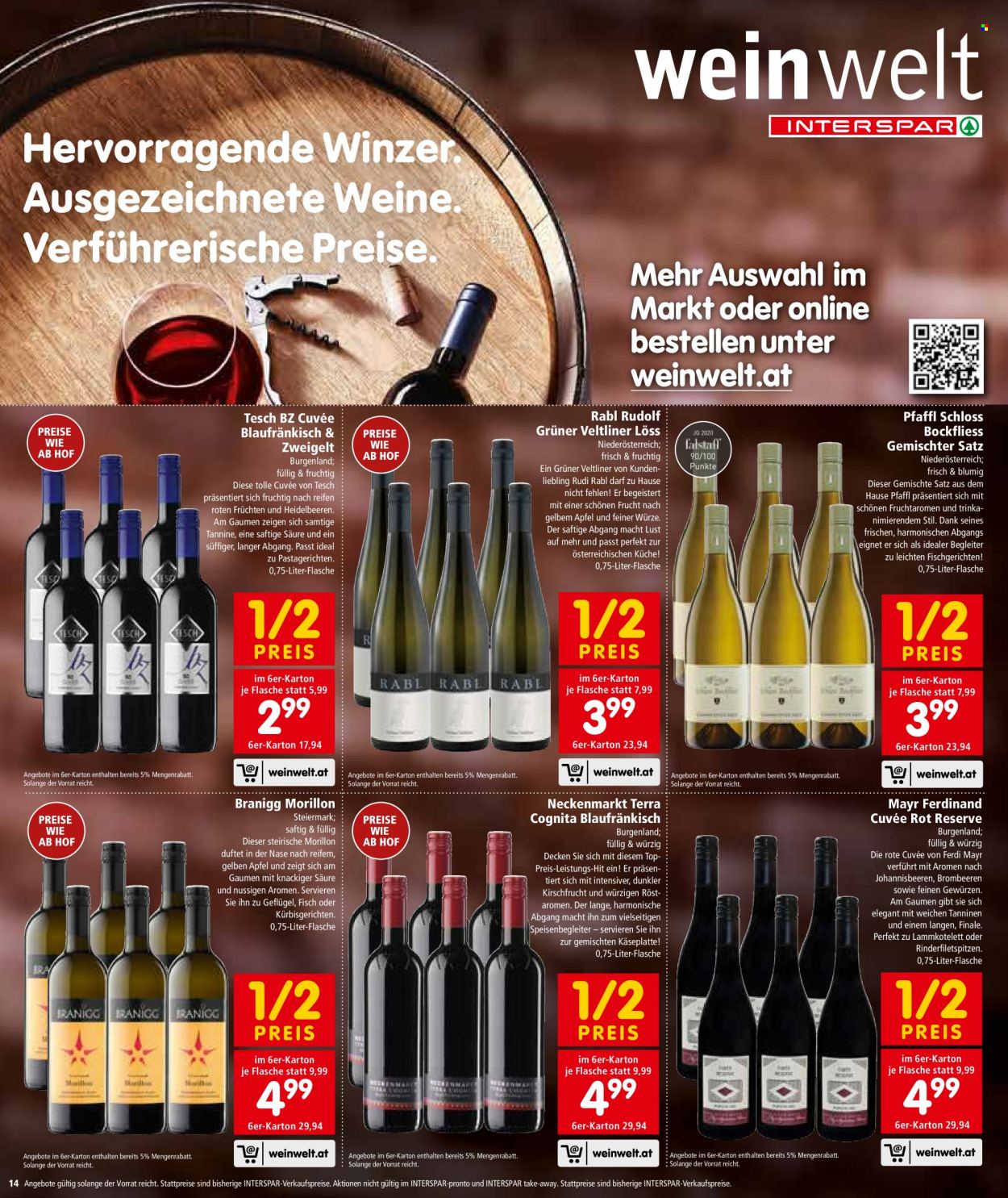 Angebote INTERSPAR - 20.1.2022 - 2.2.2022. Seite 14