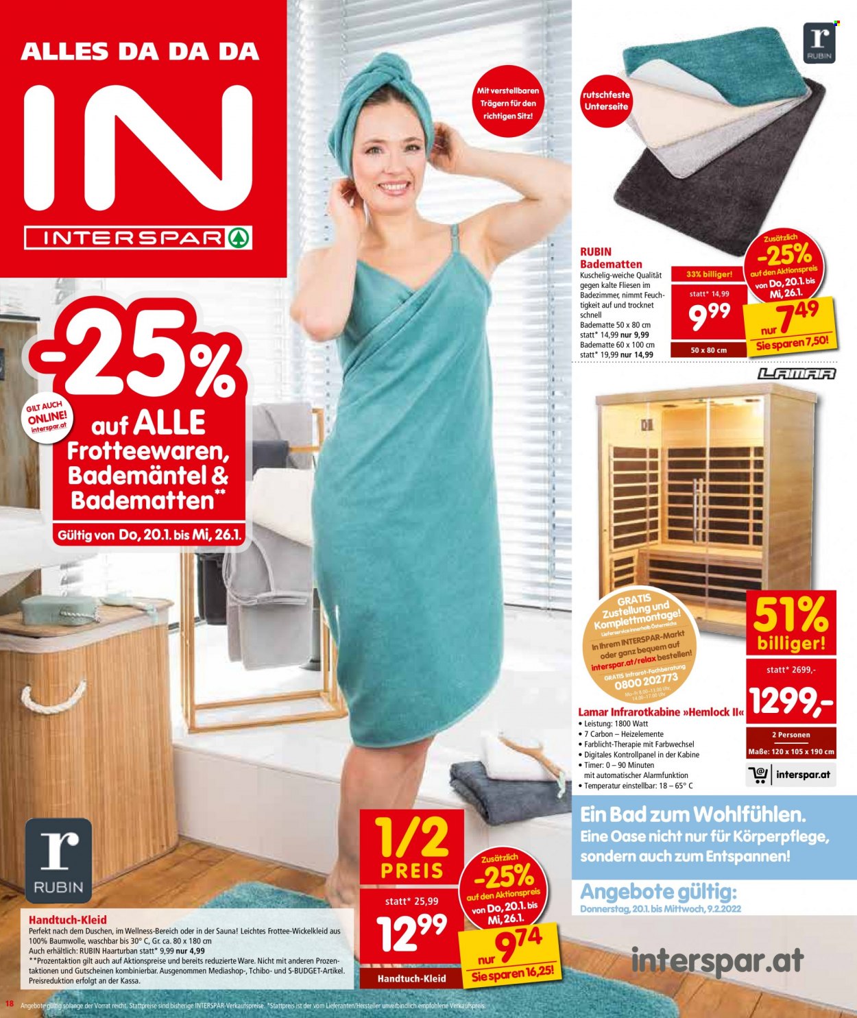 Angebote INTERSPAR - 20.1.2022 - 2.2.2022. Seite 18