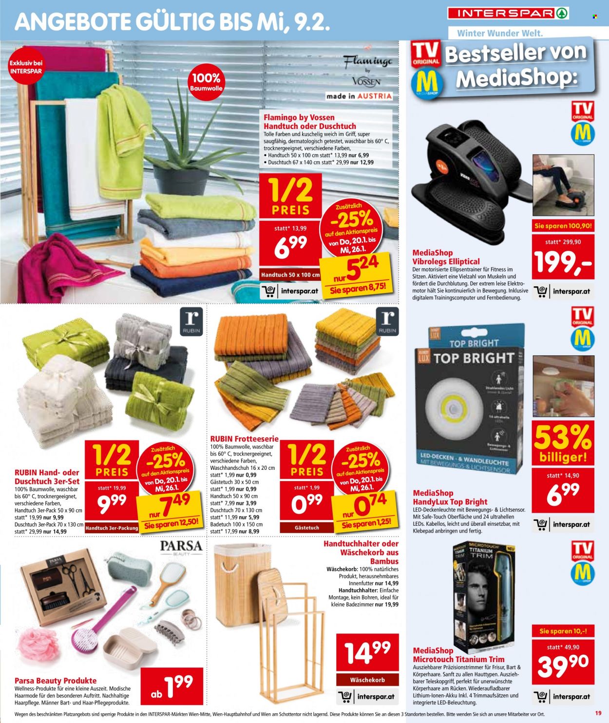 Angebote INTERSPAR - 20.1.2022 - 2.2.2022. Seite 19