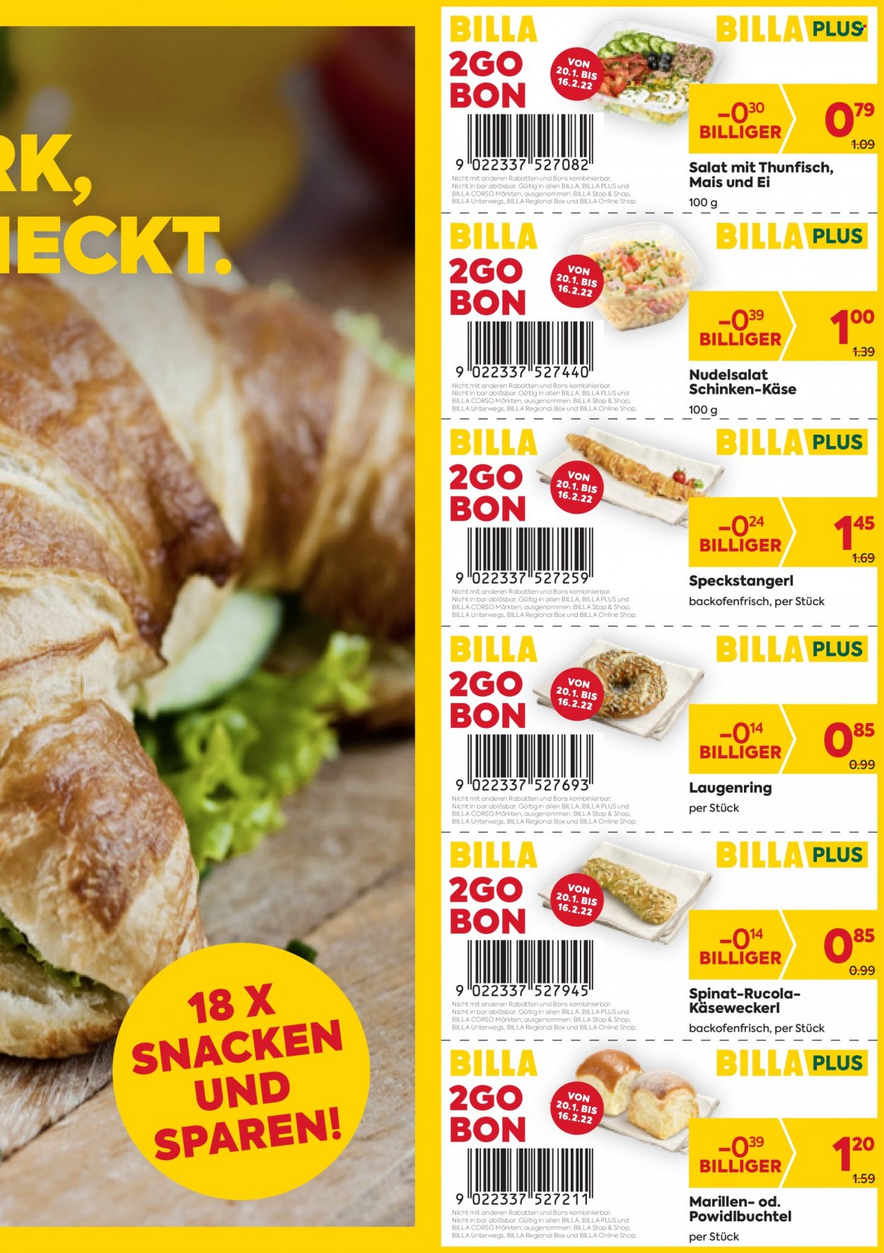 Angebote Billa - 20.1.2022 - 26.1.2022. Seite 13