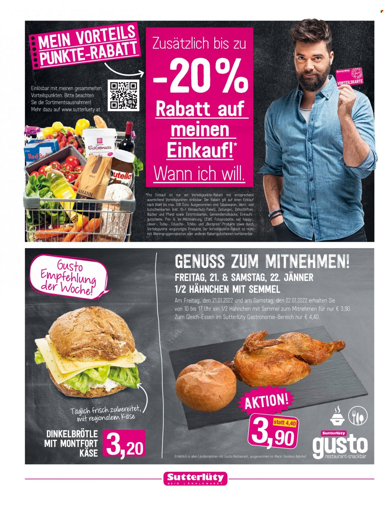 Angebote Sutterlüty - 20.1.2022 - 26.1.2022. Seite 18