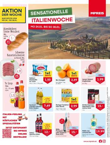 Angebote MPREIS - 24.1.2022 - 30.1.2022.