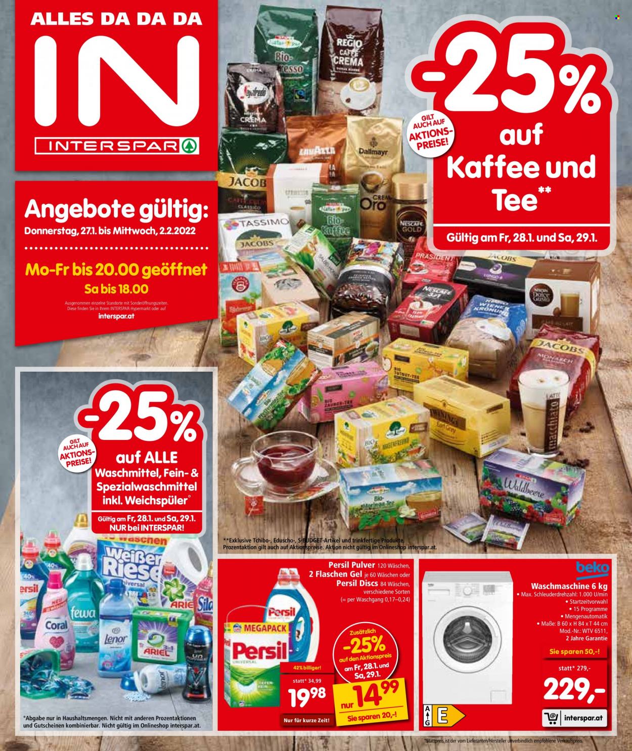 Angebote INTERSPAR - 27.1.2022 - 2.2.2022. Seite 1