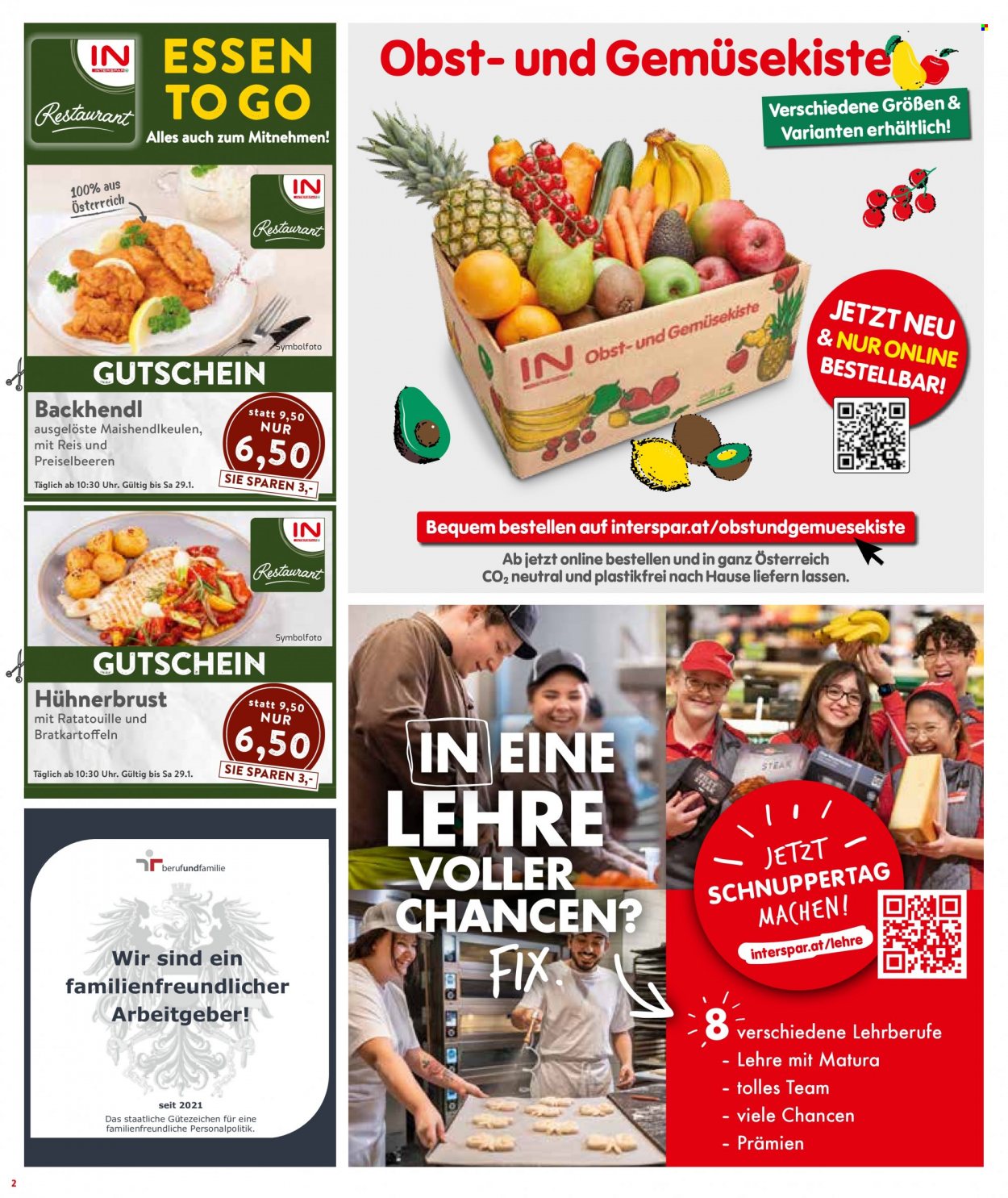 Angebote INTERSPAR - 27.1.2022 - 2.2.2022. Seite 2