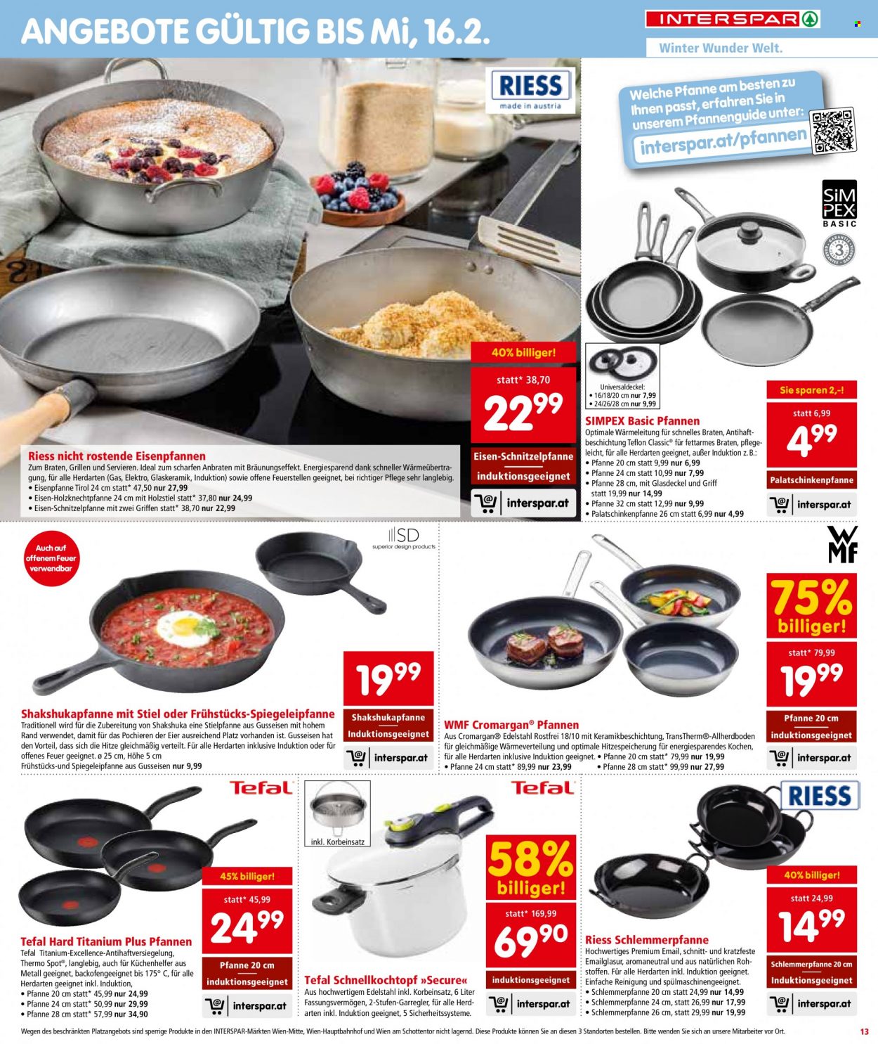 Angebote INTERSPAR - 27.1.2022 - 2.2.2022. Seite 13