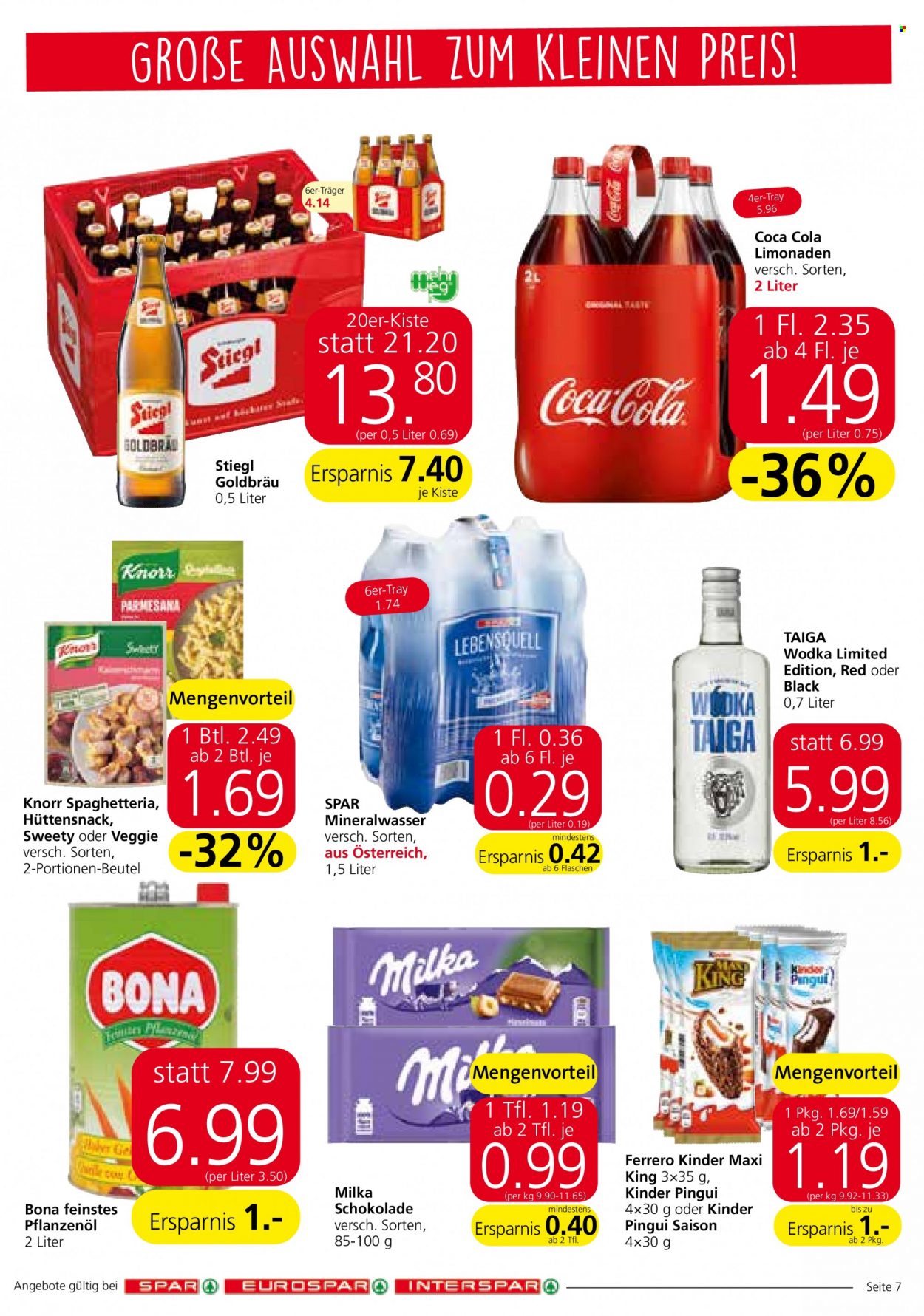 Angebote EUROSPAR - 27.1.2022 - 2.2.2022. Seite 7