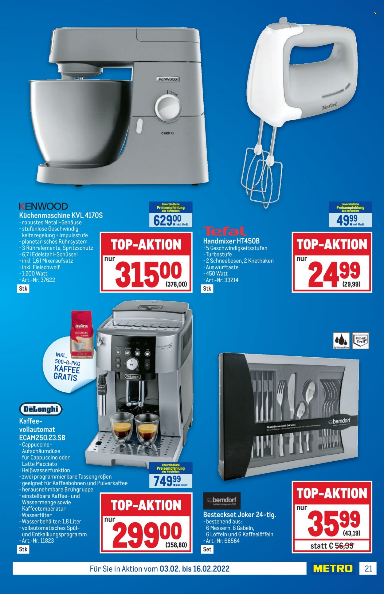 Angebote Metro - 3.2.2022 - 16.2.2022. Seite 21