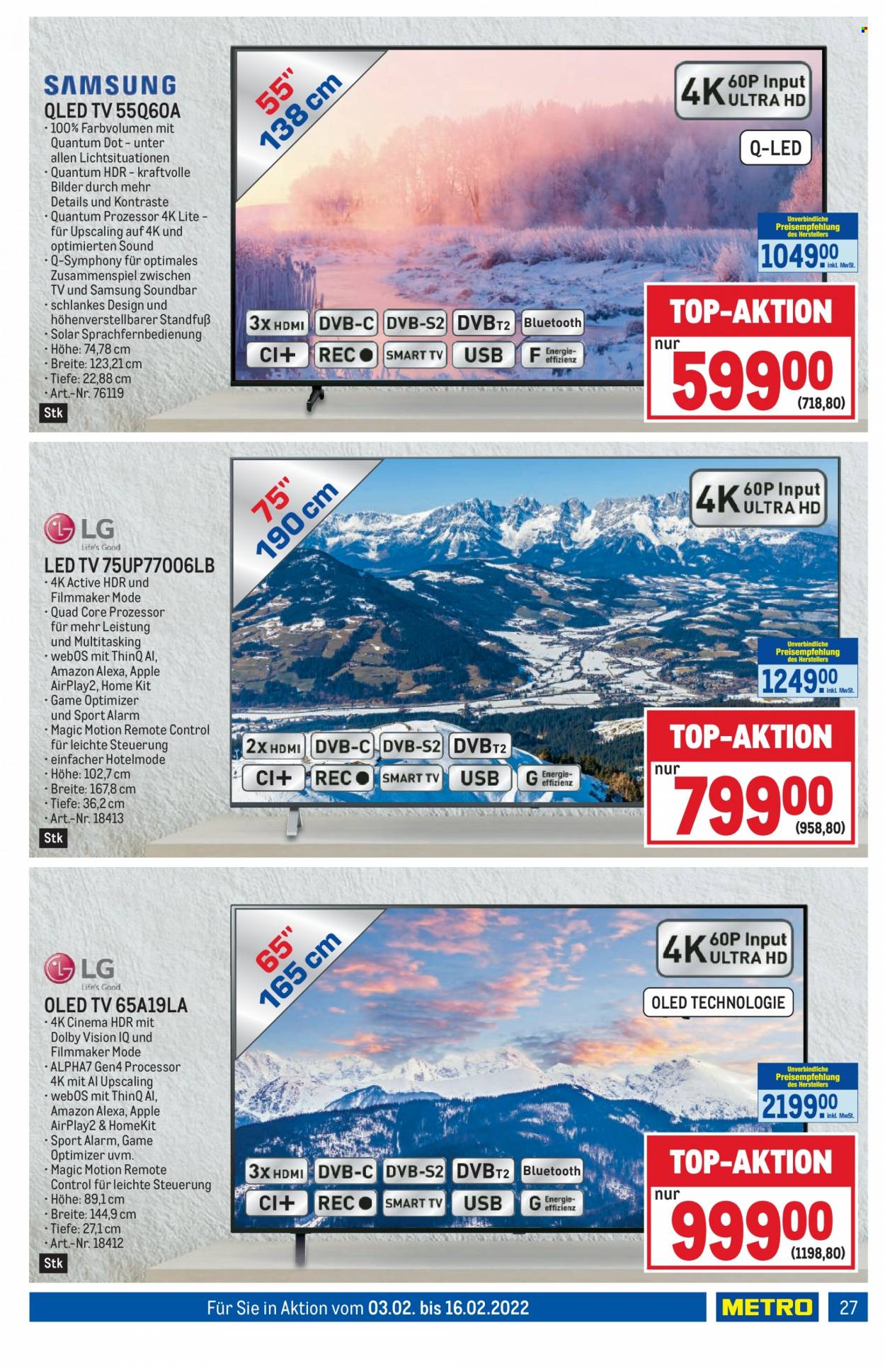 Angebote Metro - 3.2.2022 - 16.2.2022. Seite 27