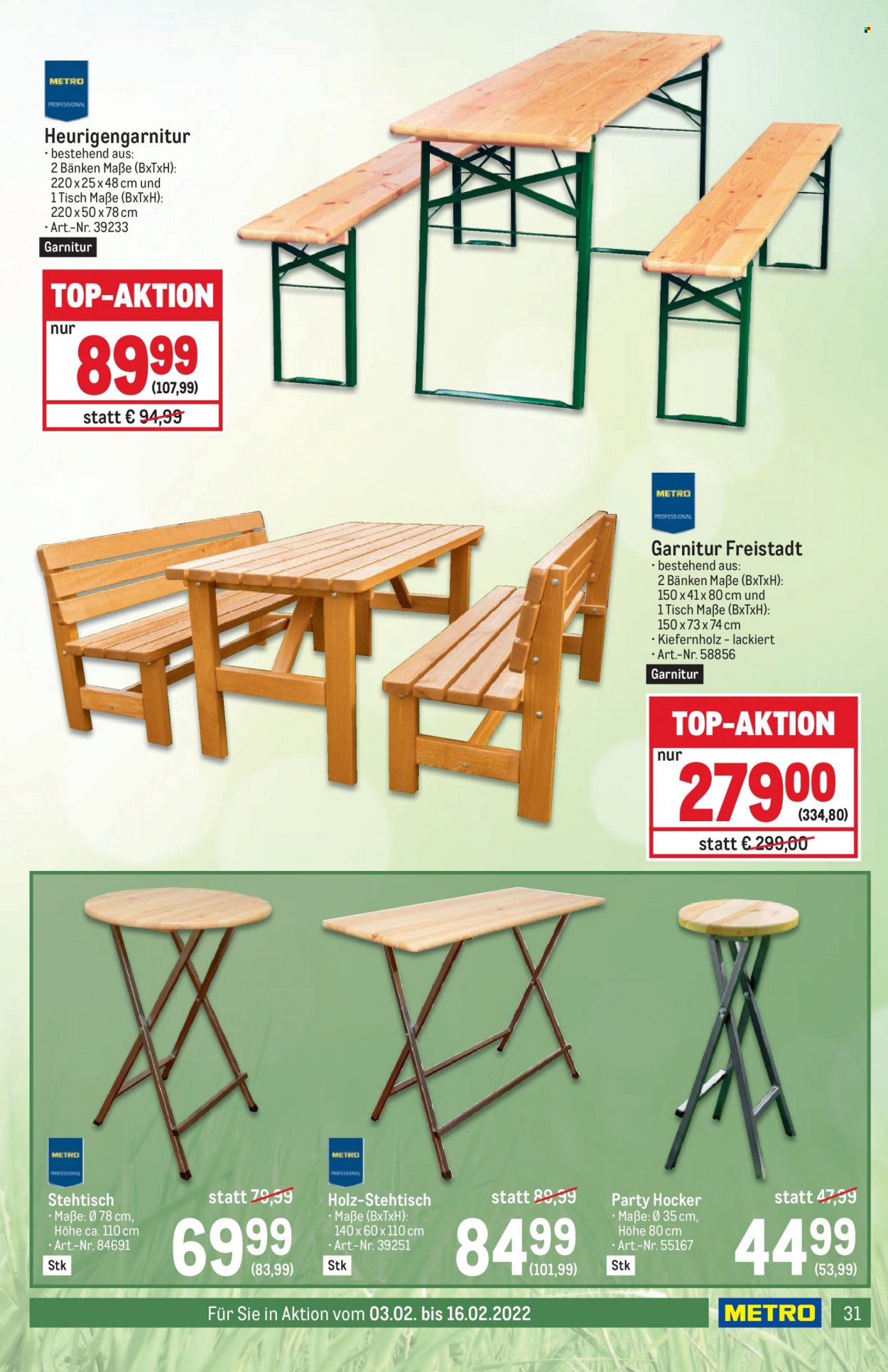 Angebote Metro - 3.2.2022 - 16.2.2022. Seite 31