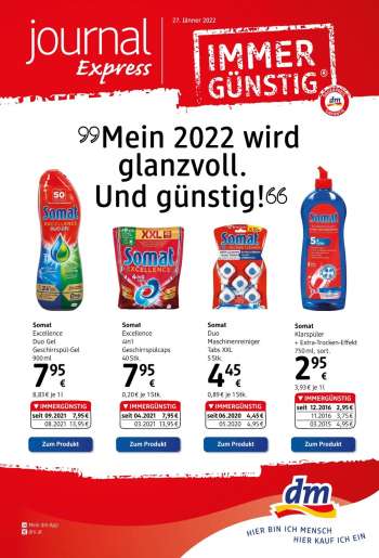 Angebote dm drogerie - 27.1.2022 - 23.2.2022.
