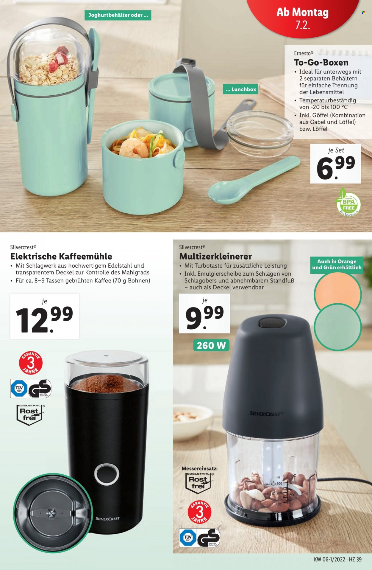 Angebote Lidl - 3.2.2022 - 9.2.2022. Seite 39