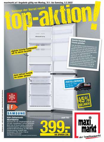 Angebote Maximarkt - 31.1.2022 - 5.2.2022.